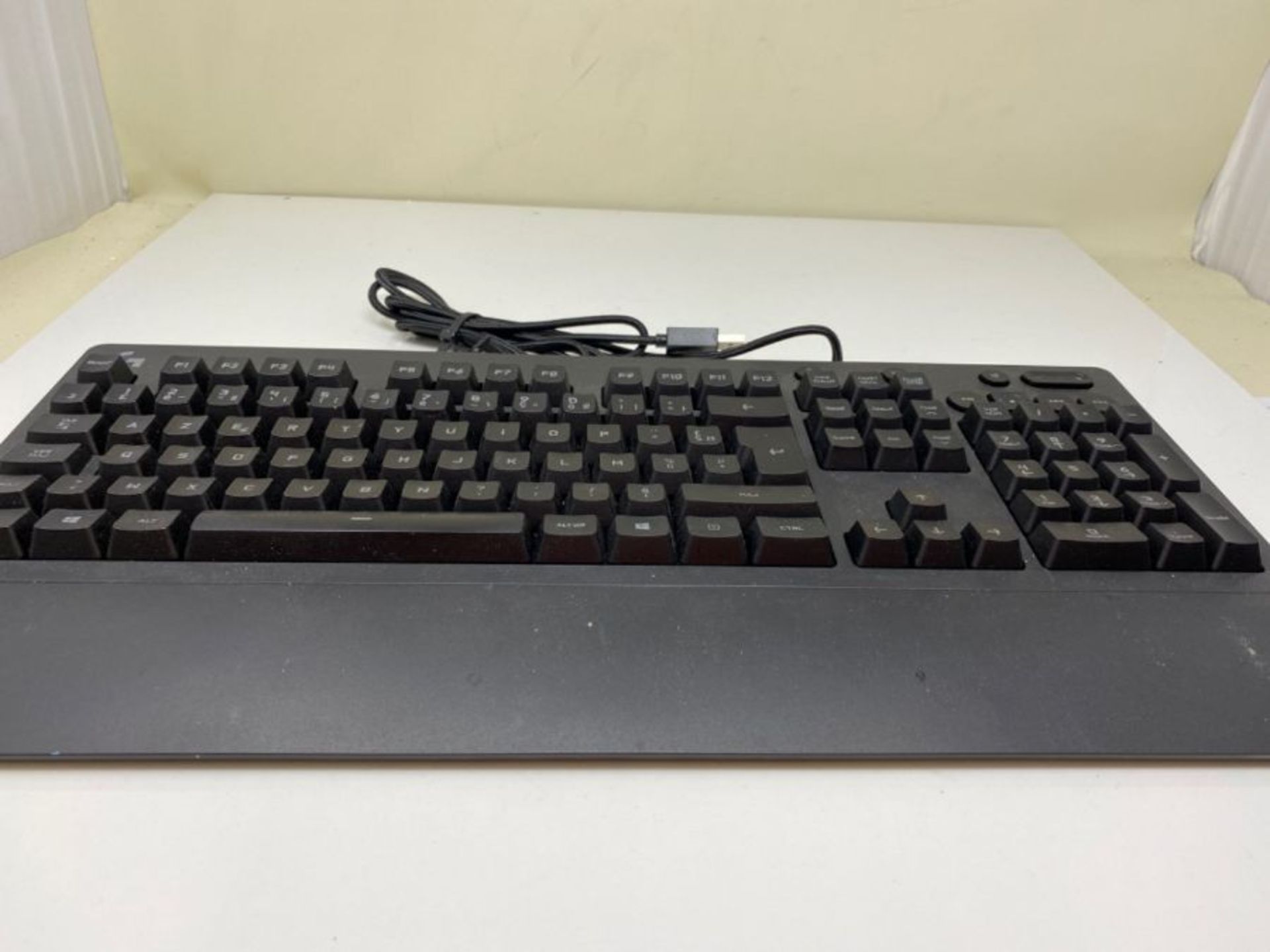 Logitech 920-008088 Prodigy Gaming Keyboard, RGB Backlit, AZERTY French Layout - Black - Image 3 of 3