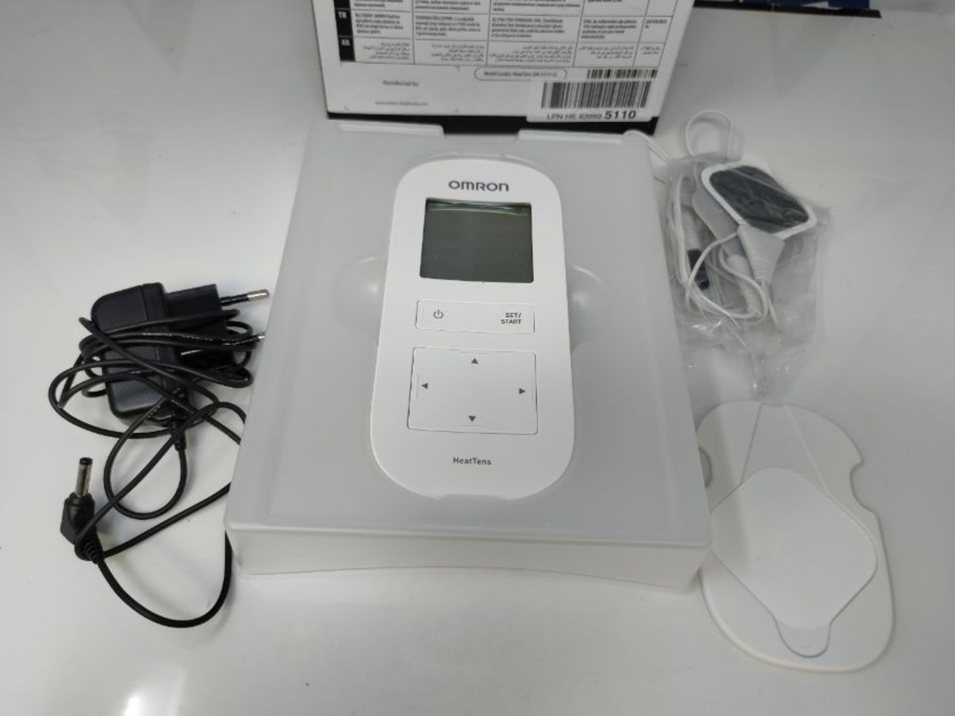 RRP £102.00 Omron HeatTens Tens Machine with Soothing Heat for Joint and Muscle Pain Relief - Image 2 of 2