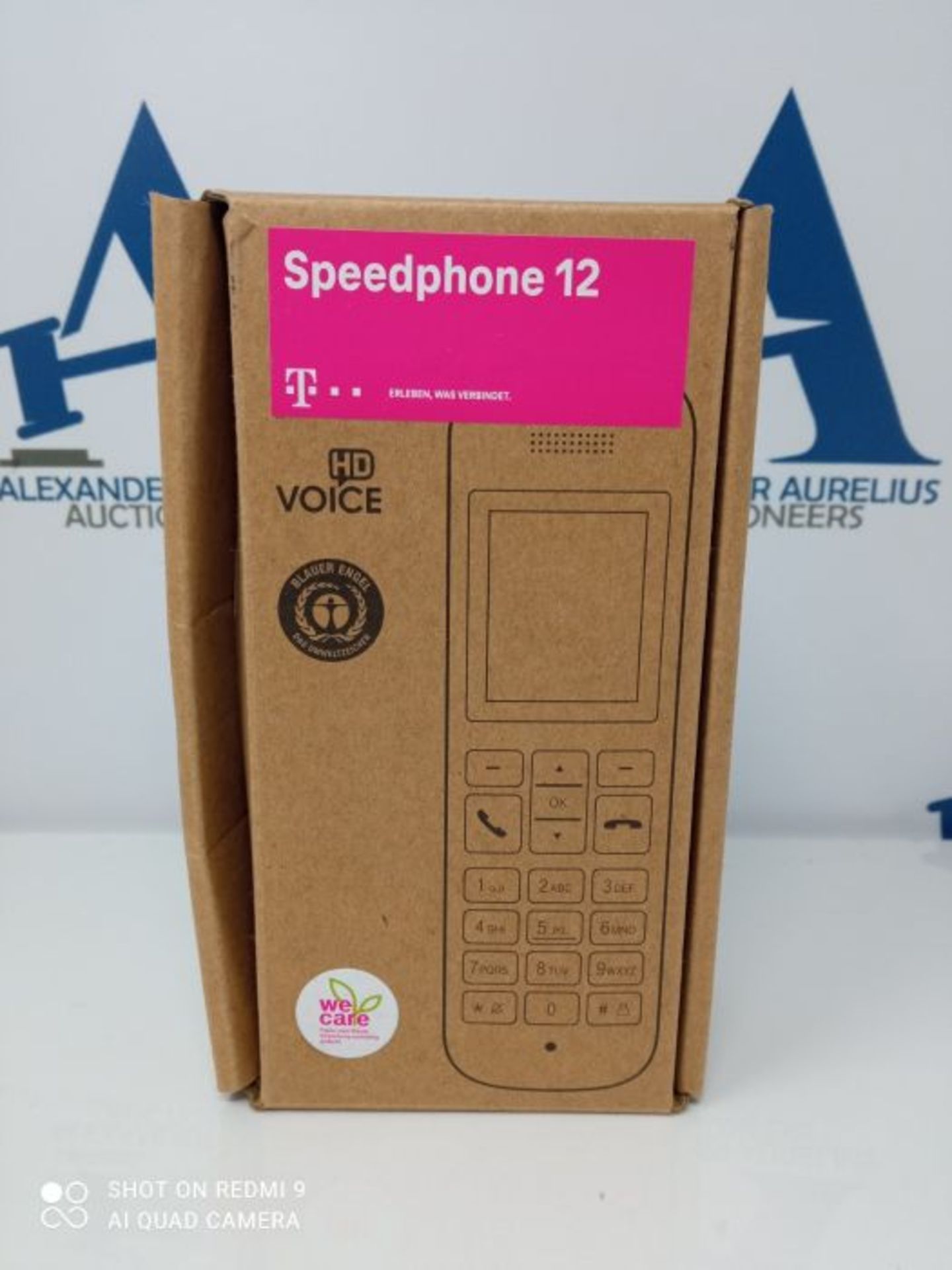 Telekom landline phone Speedphone 12 in white cordless | For use on current routers wi - Image 2 of 3