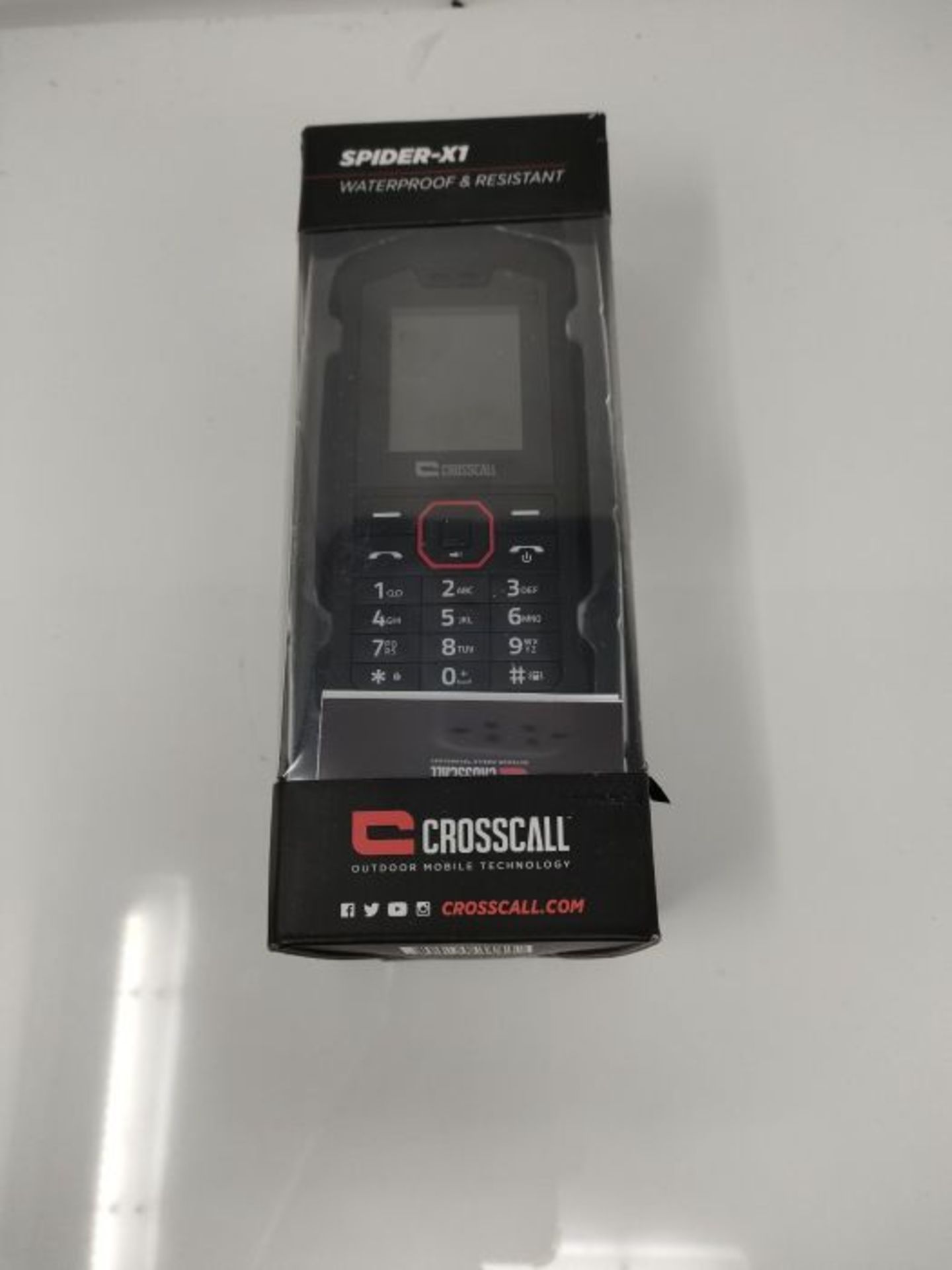 RRP £54.00 Crosscall Spider-X1 Unlocked Mobile Phone 2G (Screen: 1.77 inches - 32 MB ROM - Dual S - Image 2 of 3