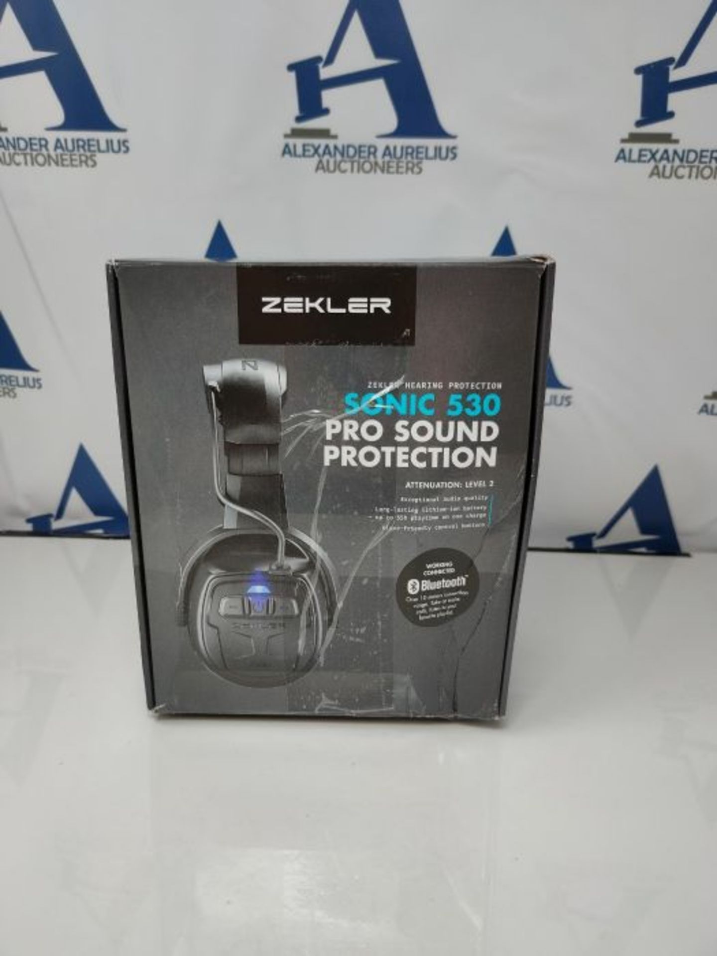 RRP £134.00 Zekler Ear Protection Headset Headband Black 530 - Image 2 of 3