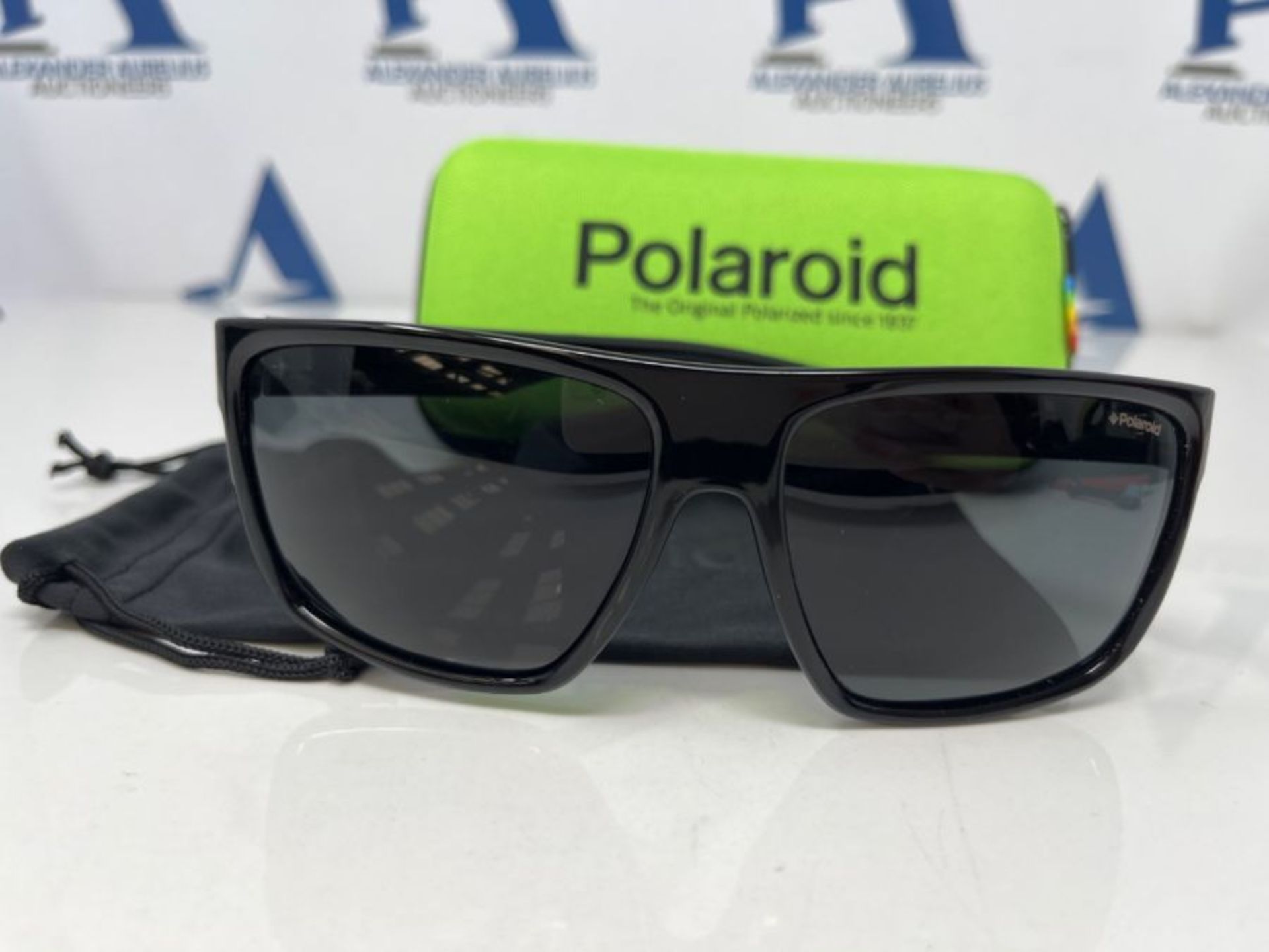 Polaroid Men's PLD 6076/S Sunglasses, Black, 60 - Image 3 of 3