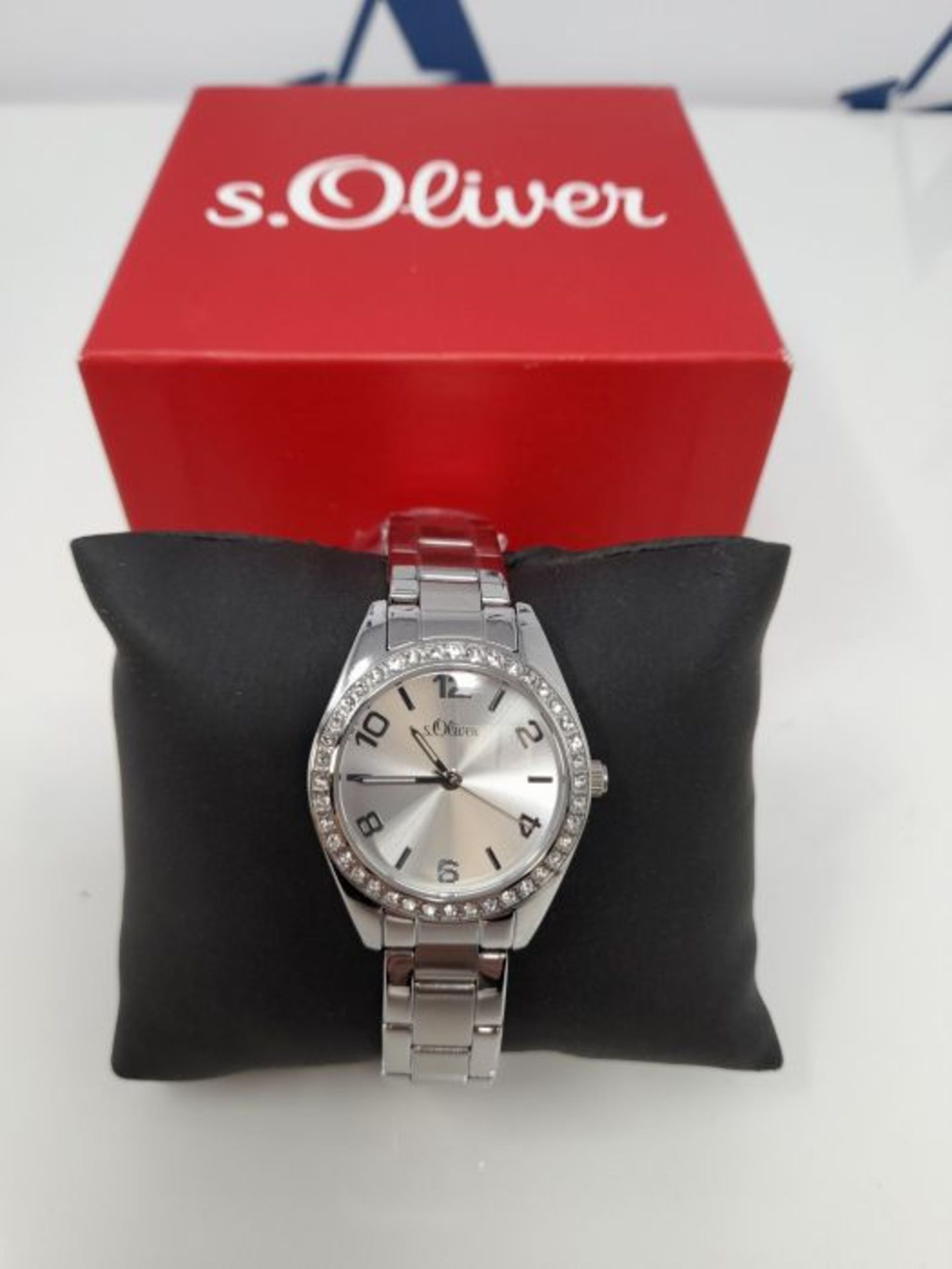 RRP £57.00 s.Oliver women's analogue quartz wristwatch with stainless steel bracelet SO-2276-MQ - Image 2 of 3