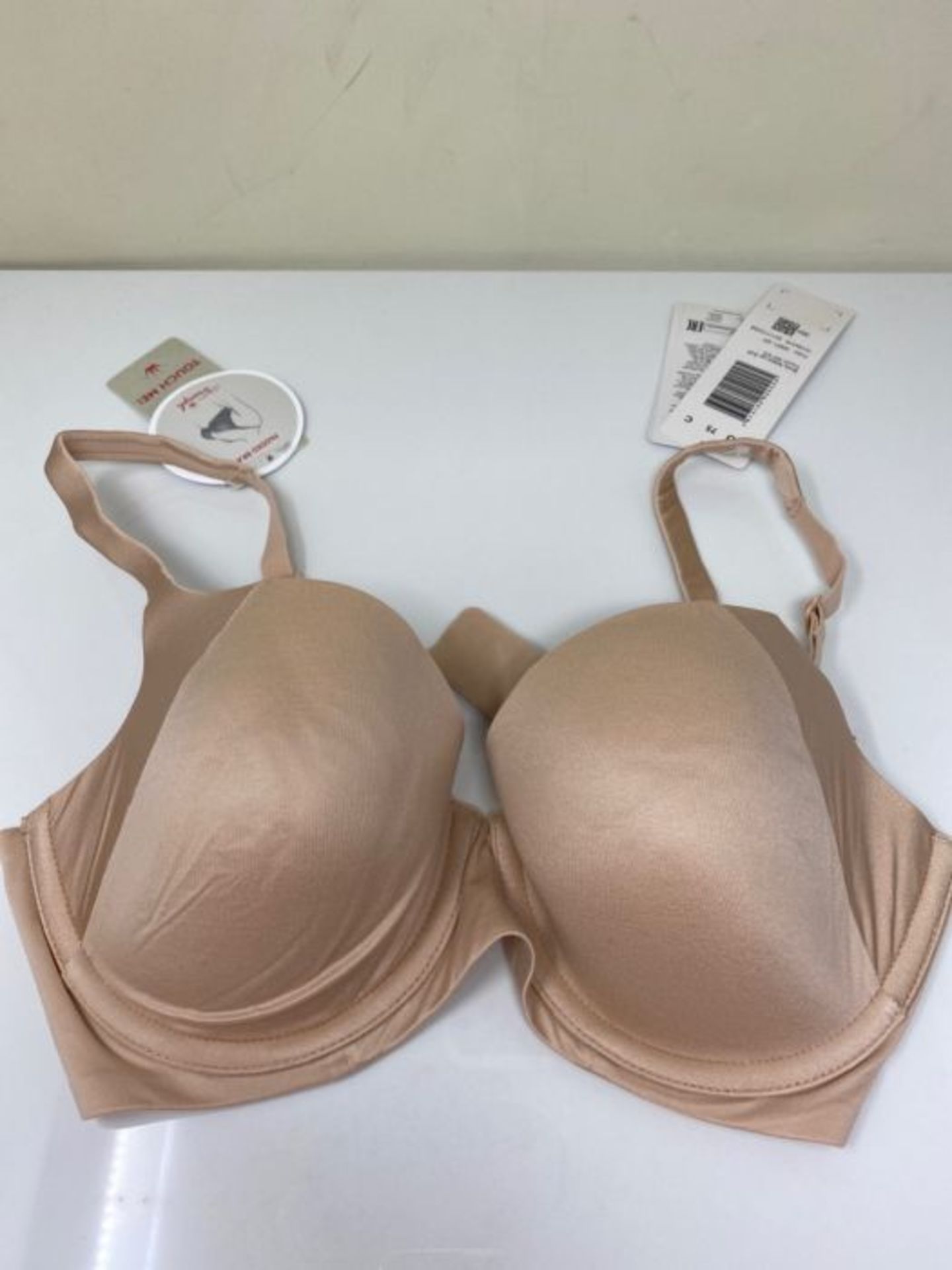 Triumph Women's Body Make-up Soft Touch Wp Ex Full Cup Full Coverage Bra, Beige, 34C ( - Image 2 of 2