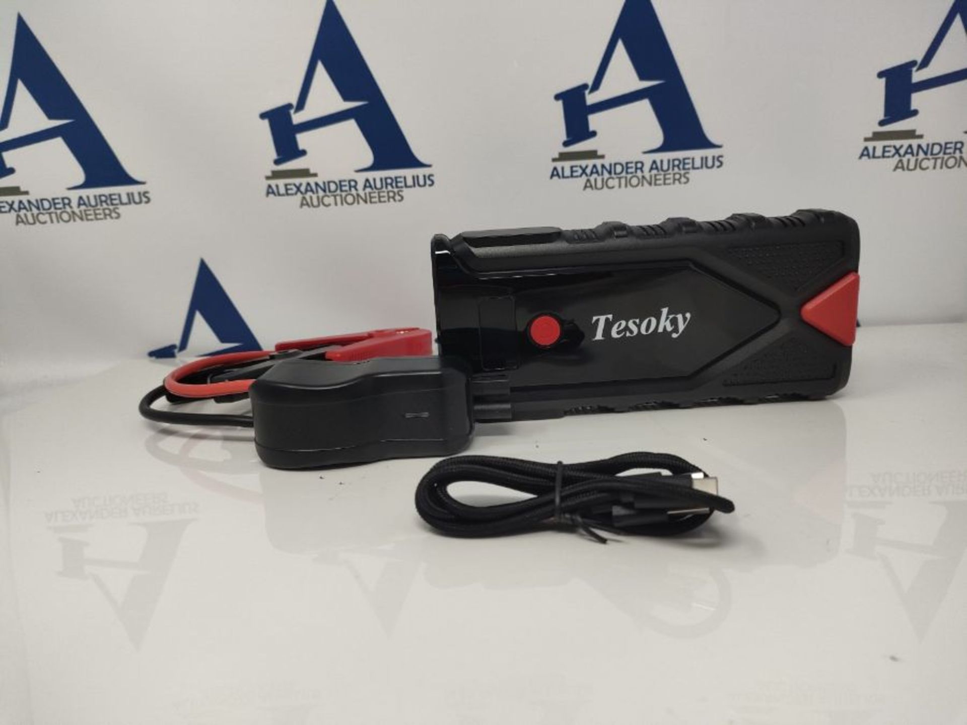 RRP £68.00 H1747 Car Battery Charger Jump Starter,Tesoky 1200A Jump Starter 18000 mAh Car Battery - Image 2 of 2