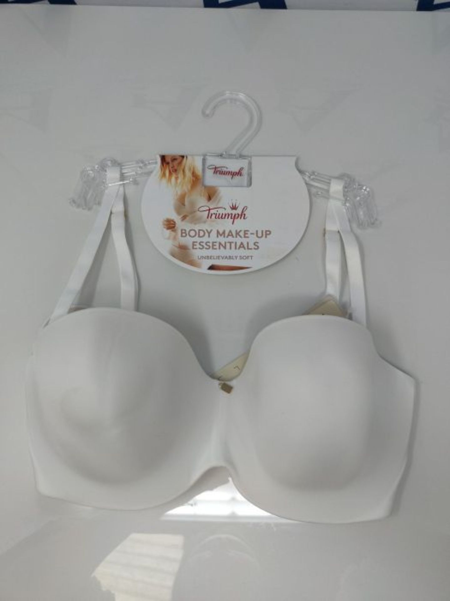 Triumph Women's Body Make-up Essentials Wdp Bra, White, 34DD - Image 2 of 2