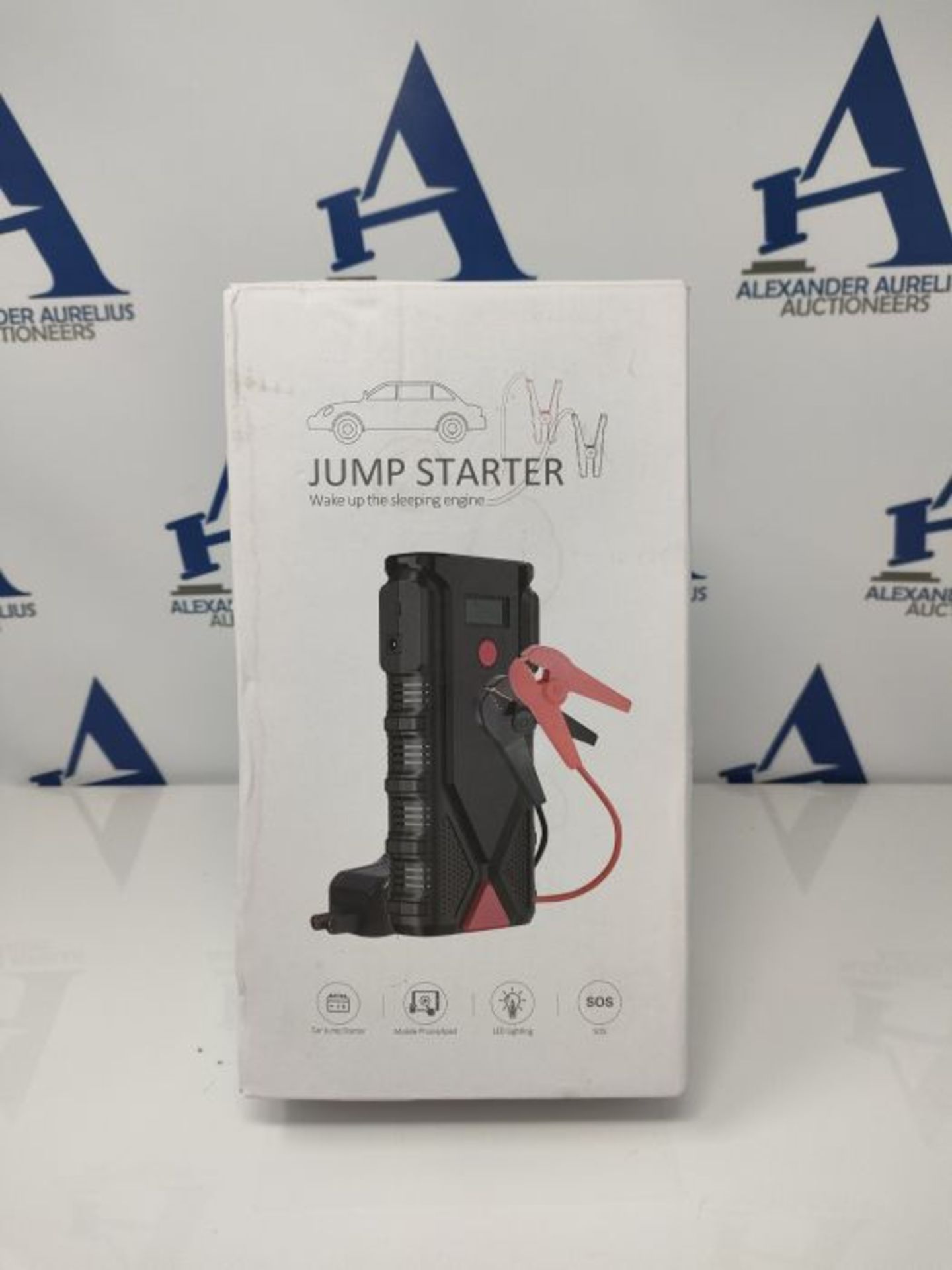 RRP £68.00 H1747 Car Battery Charger Jump Starter,Tesoky 1200A Jump Starter 18000 mAh Car Battery