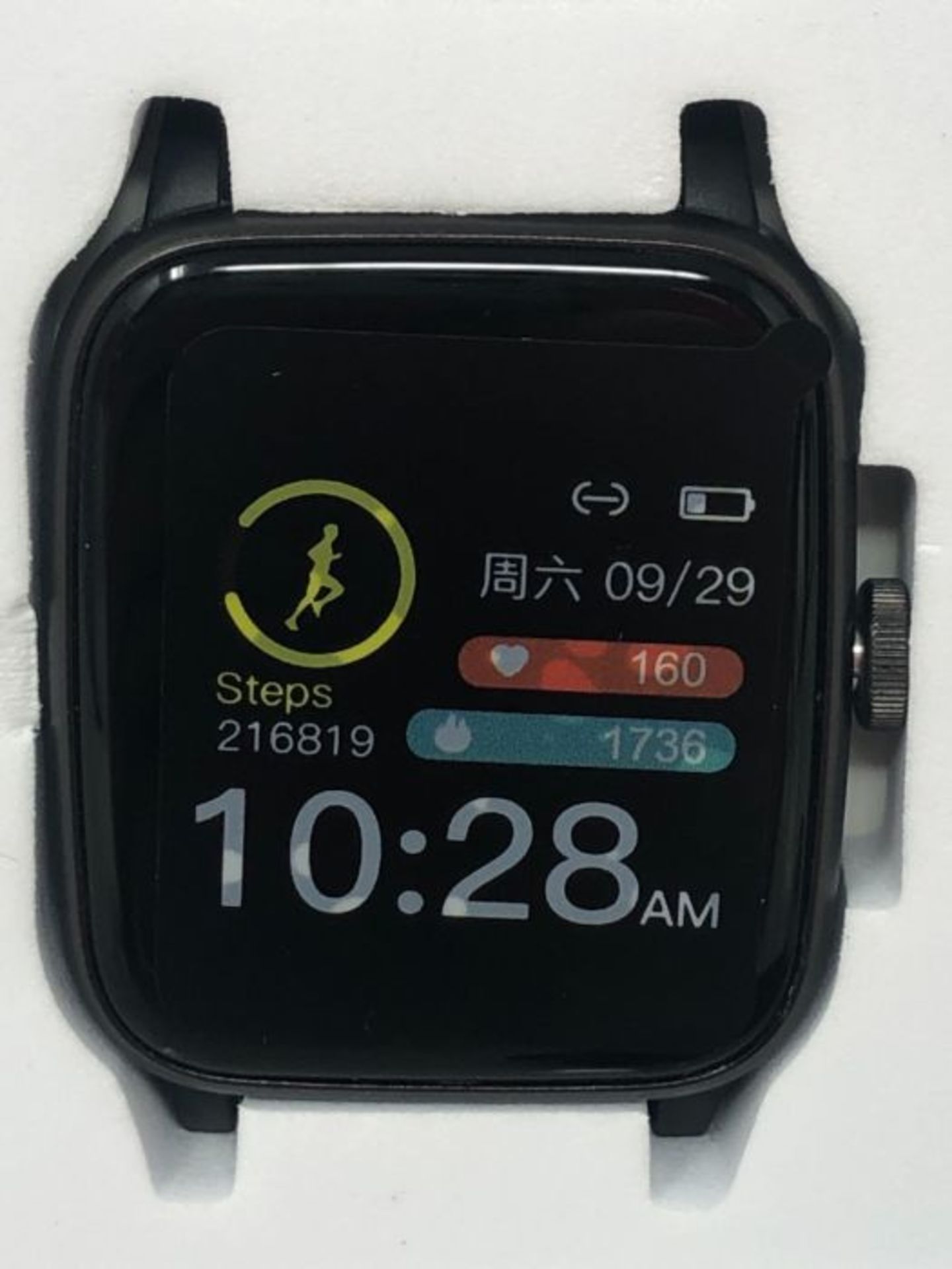 Smartwatch Fitness Bracelet Tracker Full Touch Screen IP68 5ATM Waterproof Sports Watc - Image 3 of 3