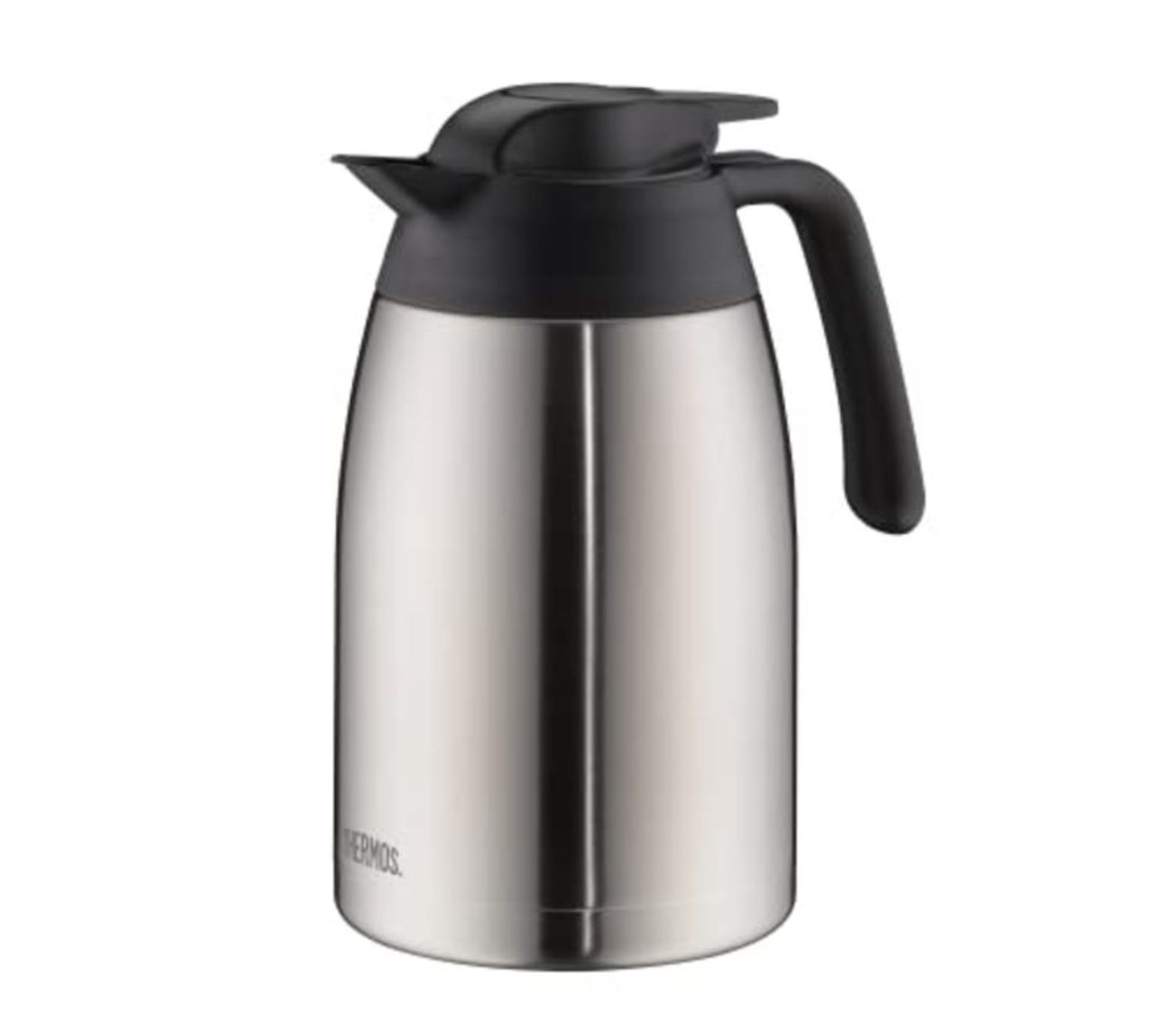 THERMOS Isolierkanne THV, Edelstahl 1,5L, Edelstahleinsatz, groÃxe Ã ffnung, spÃ