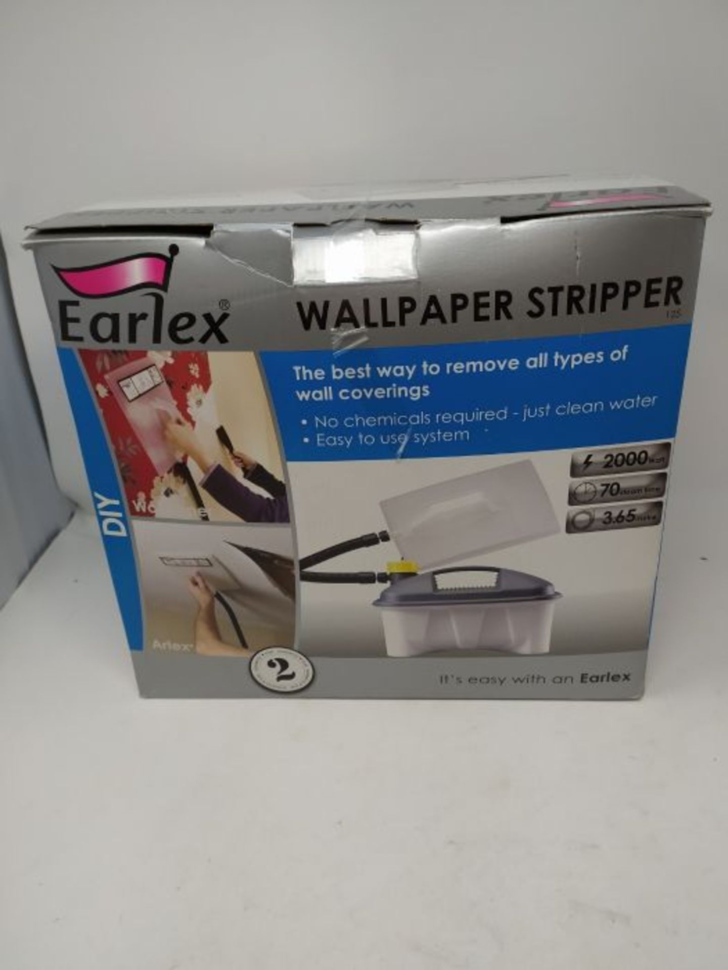 RRP £51.00 Earlex SS125UKP Warrior Wallpaper Stripper - Image 2 of 3