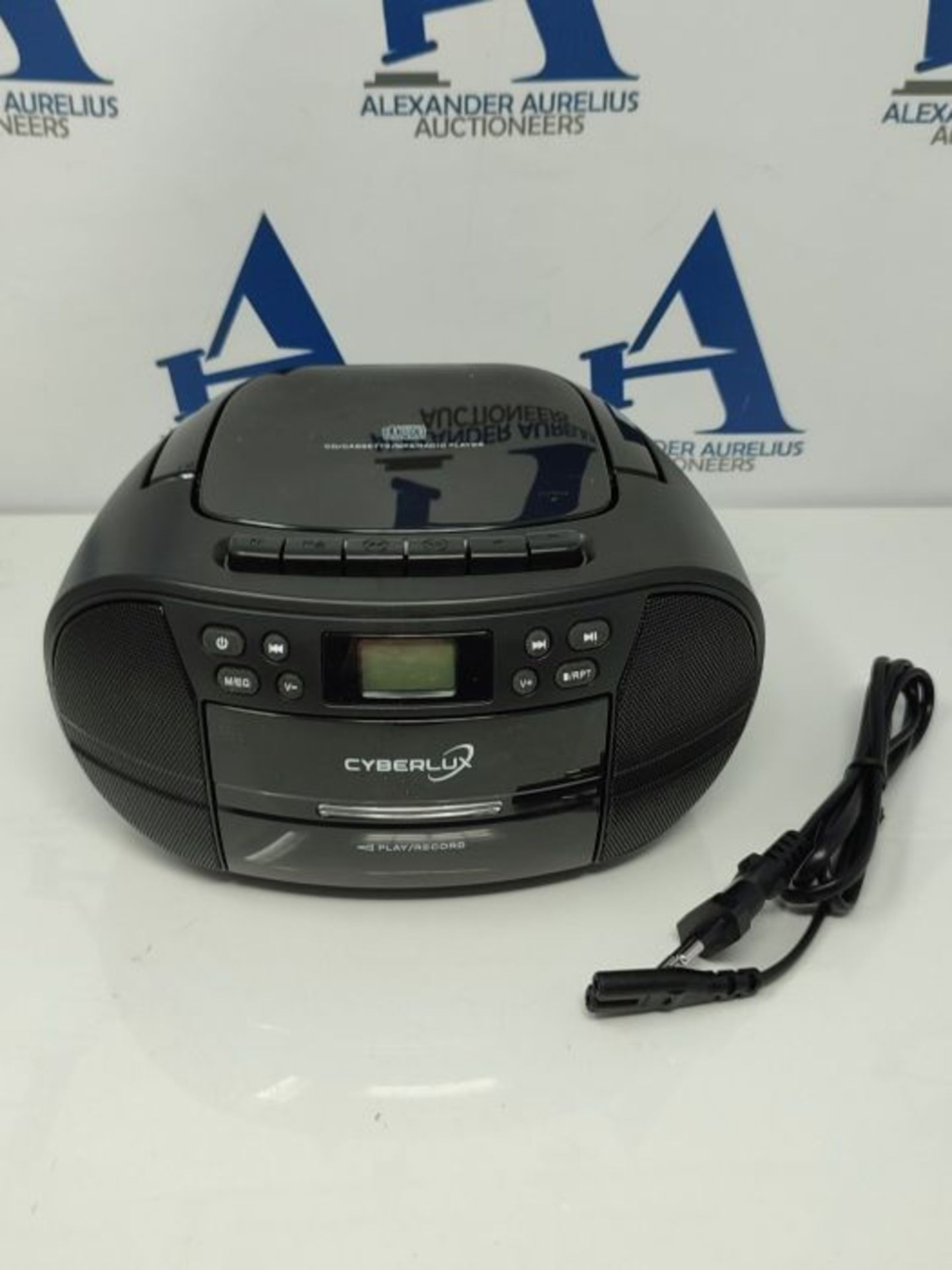 RRP £52.00 CD Player with Cassette Deck, Portable Stereo Radio, Children's Radio, Stereo Radio, U - Image 3 of 3