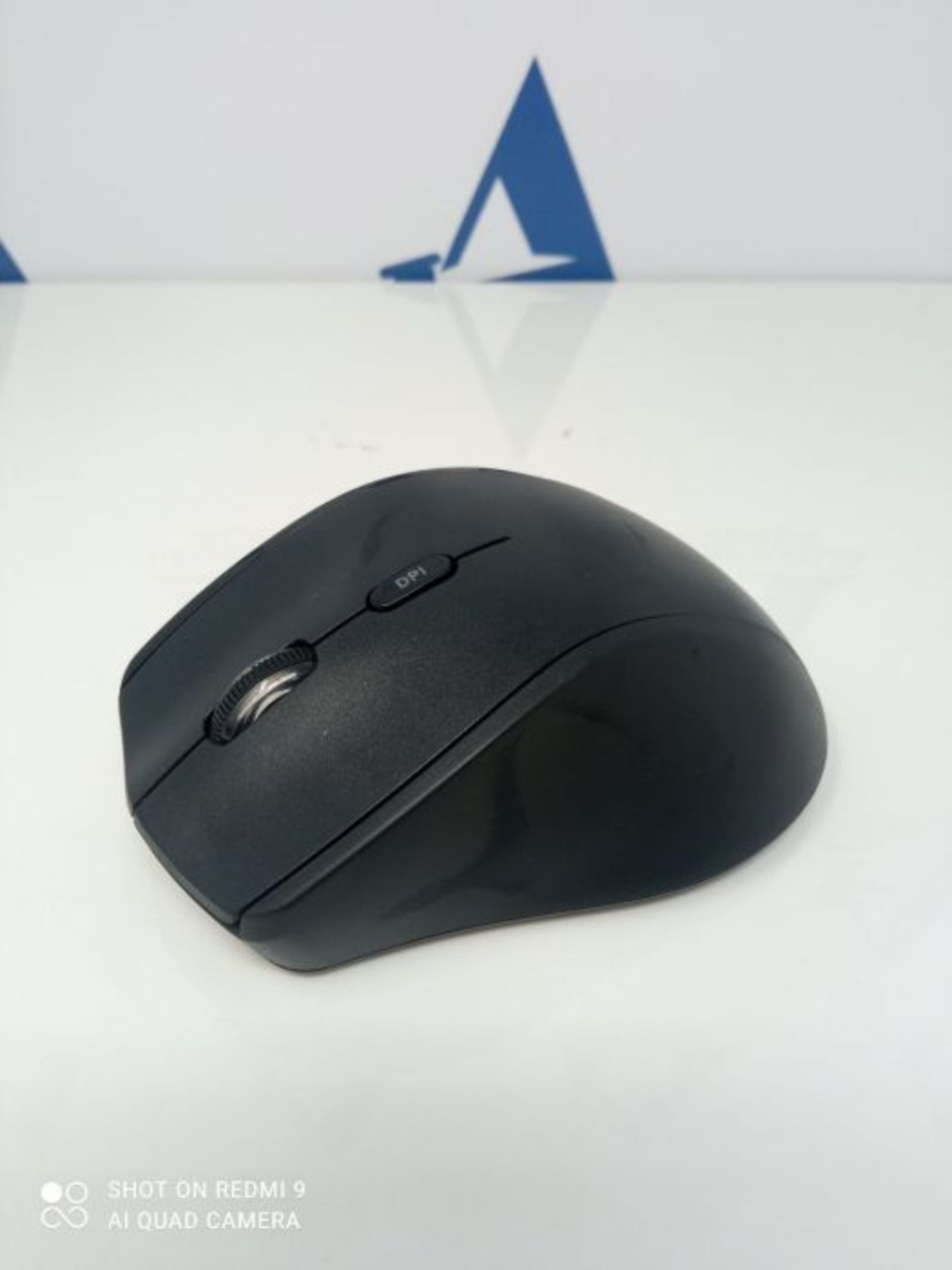 Hama Maus kabellos für Linkshänder ergonomisch (Linkshänder-Maus ohne Kabel, Wirele - Image 2 of 2