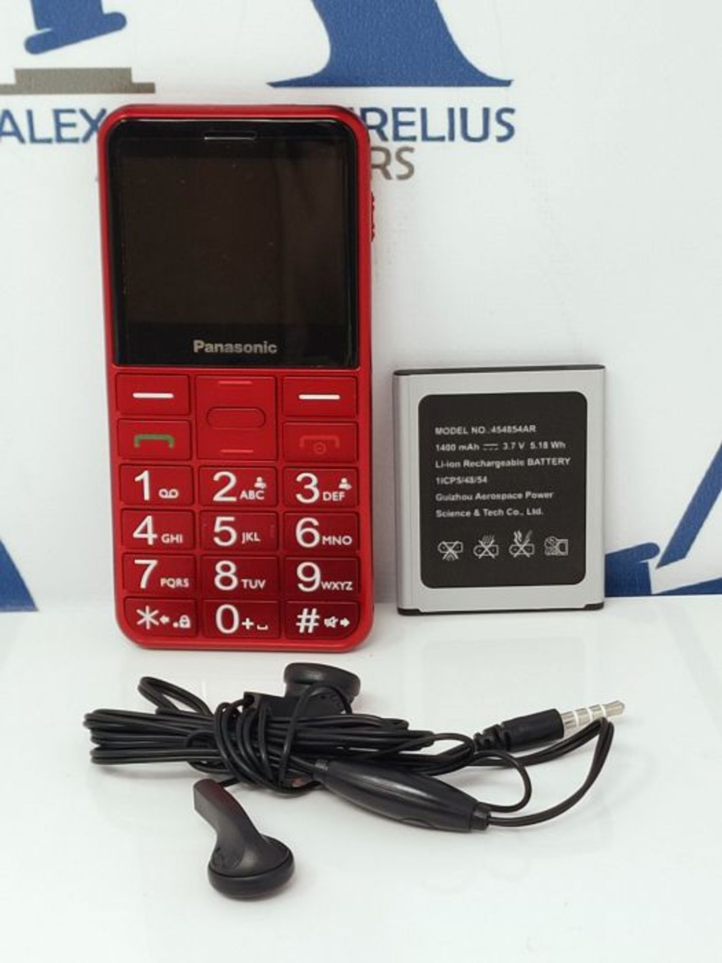 Panasonic KX-TU150 Telefono Cellulare ad Utilizzo Facilitato, Pulsanti Grandi, Ampio S - Image 3 of 3