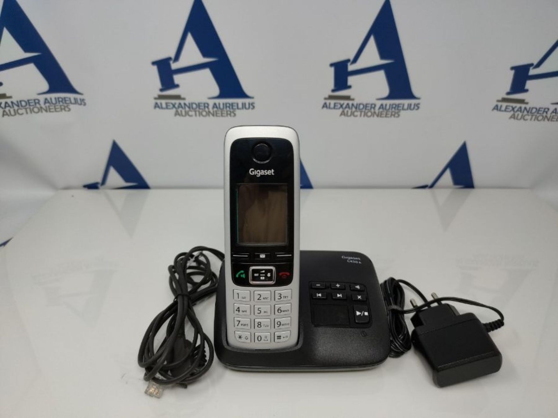 RRP £64.00 Gigaset C430A Schnurloses Telefon mit Anrufbeantworter (DECT Telefon mit Freisprechfun