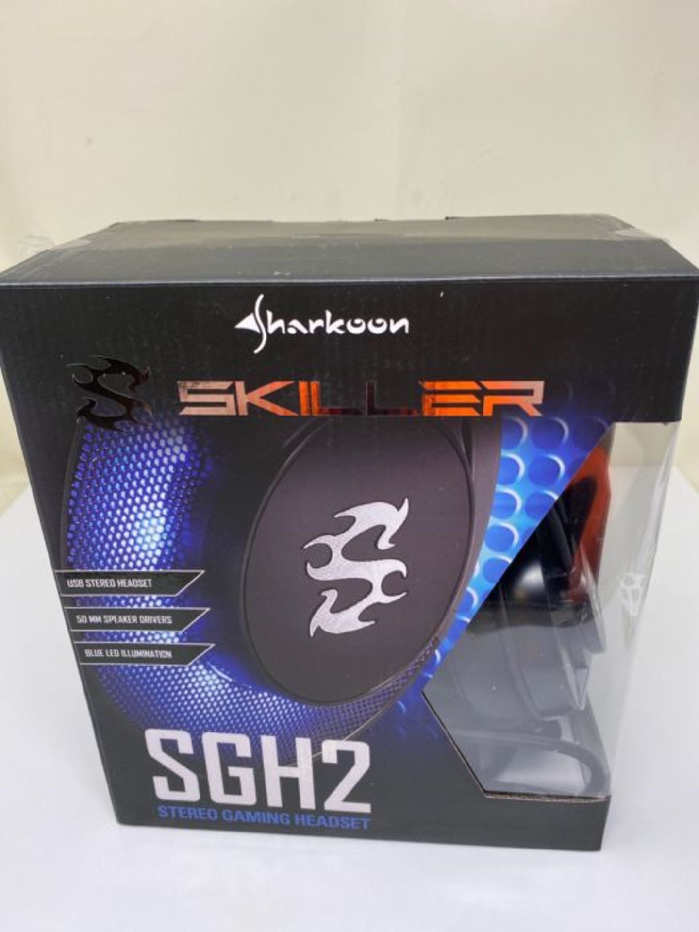 Sharkoon SKILLER SGH2 Gaming Headset - Black - Image 2 of 3