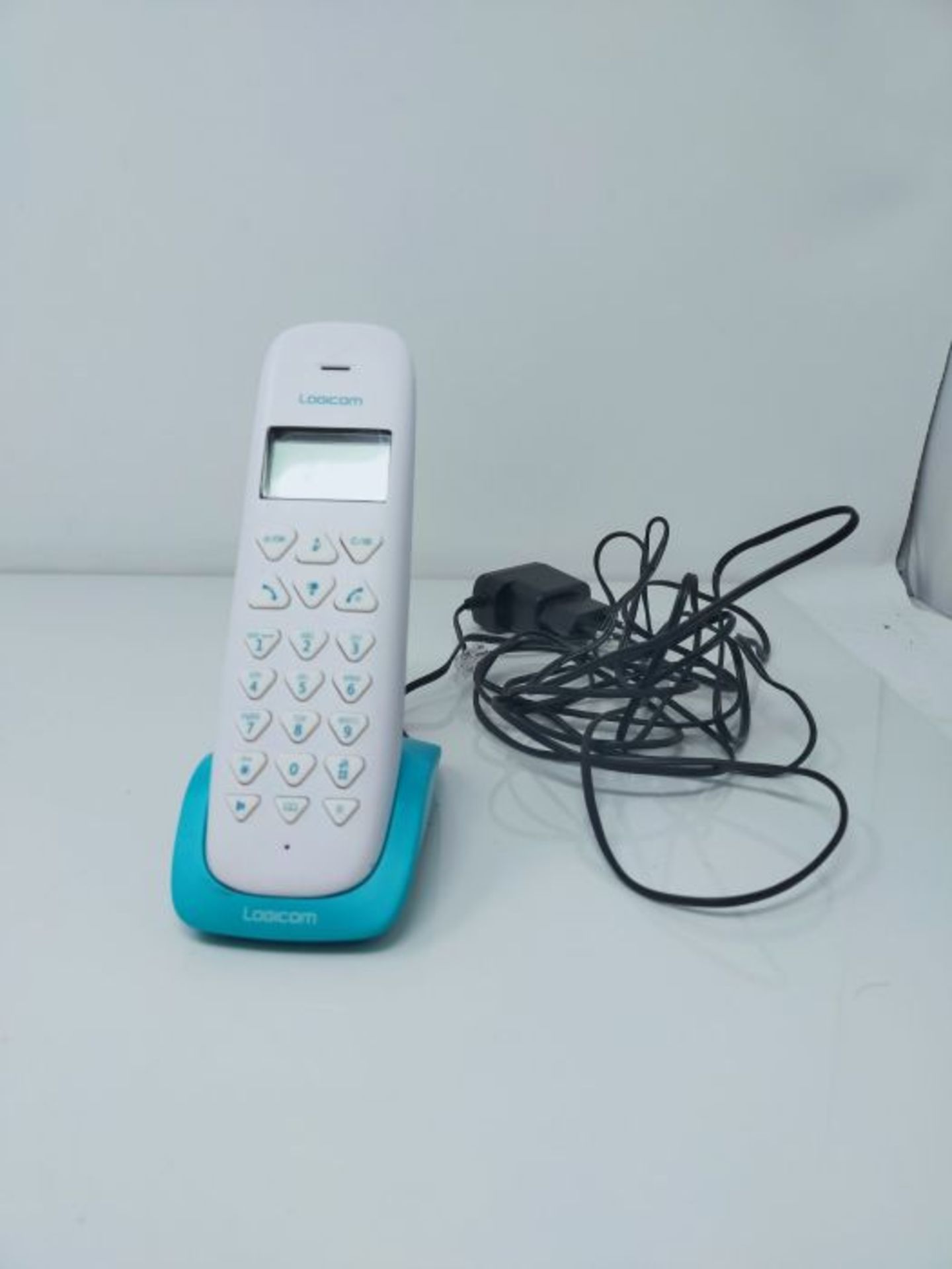 LOGICOM Cordless phone Vega 150 Solo T rkis without answering machine - Image 2 of 2
