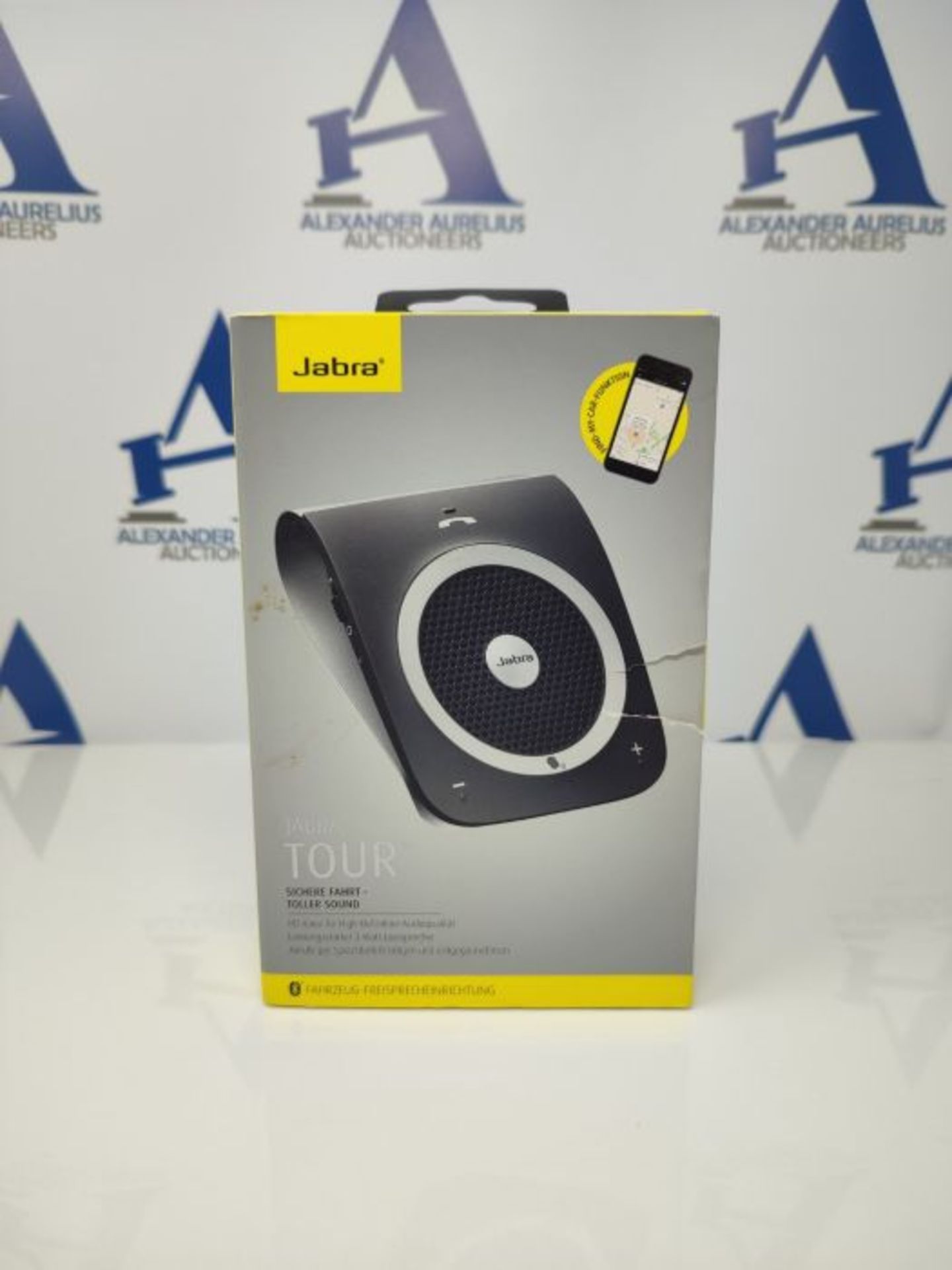 RRP £74.00 Jabra Tour Bluetooth KFZ Freisprecheinrichtung (Deutsche Sprachsteuerung, Doppelmikrof - Image 2 of 3