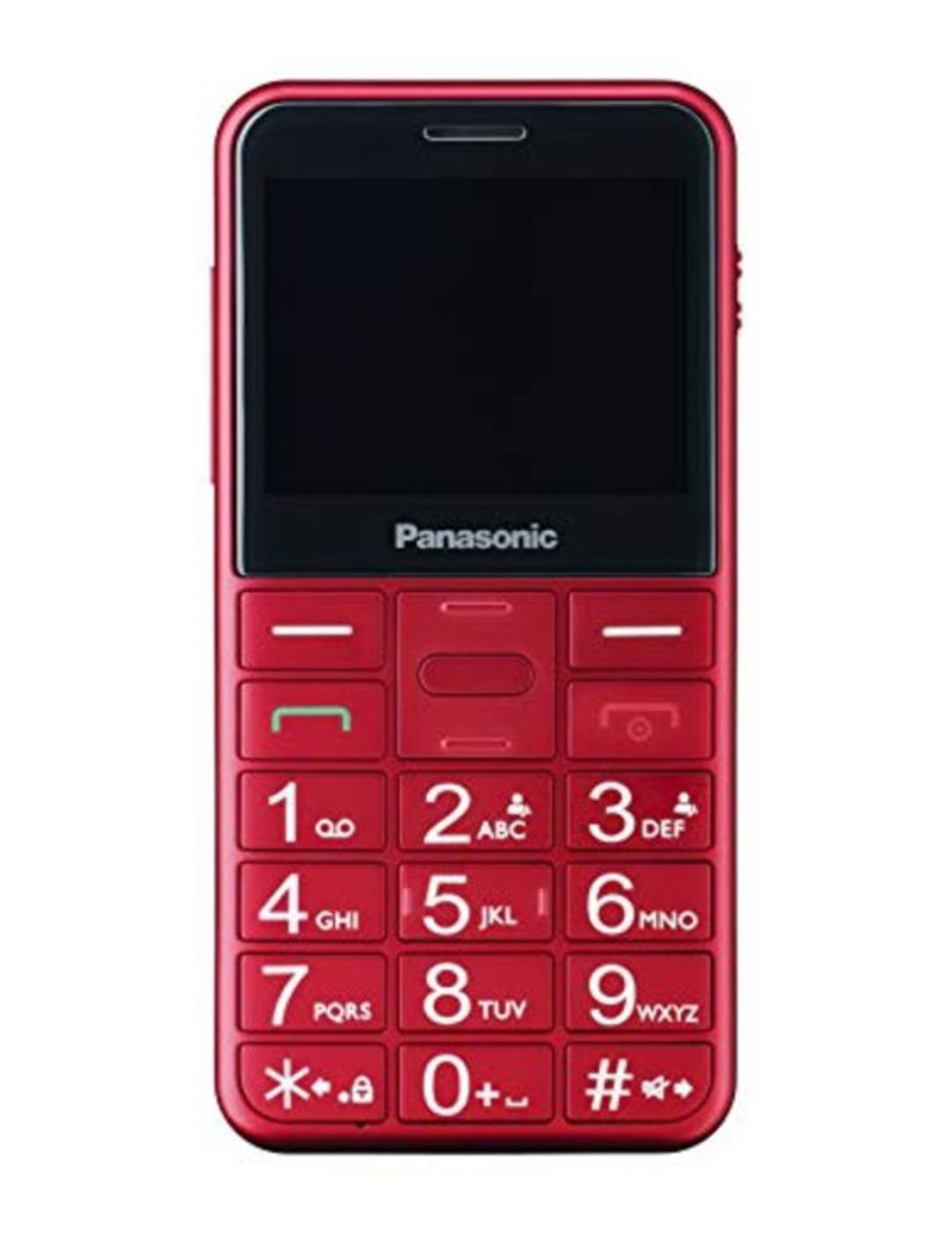 Panasonic KX-TU150 Telefono Cellulare ad Utilizzo Facilitato, Pulsanti Grandi, Ampio S