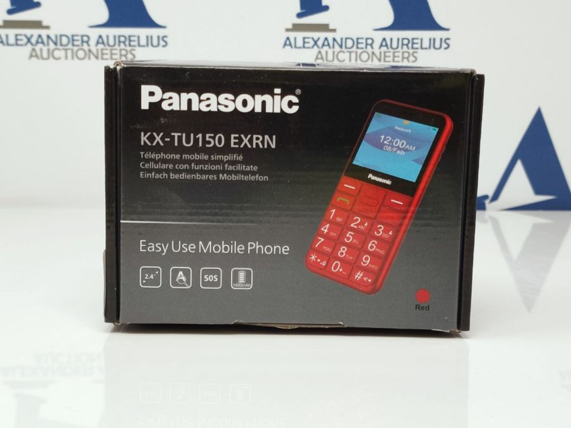 Panasonic KX-TU150 Telefono Cellulare ad Utilizzo Facilitato, Pulsanti Grandi, Ampio S - Image 2 of 3