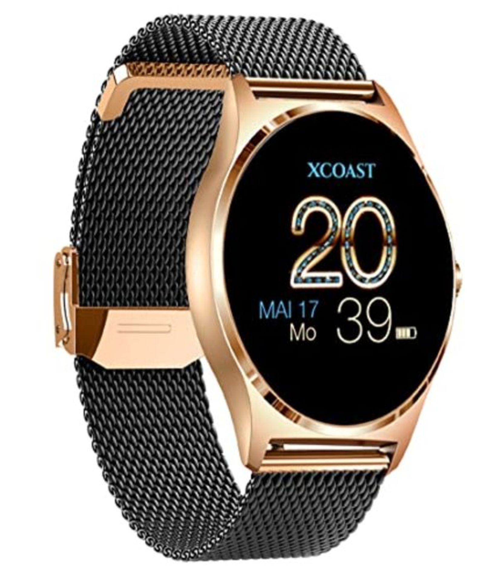 RRP £74.00 [CRACKED] X-WATCH JOLI XW PRO-Smartwatch Damen iOS/iPhone-Fitnessuhr-Android mit Whats - Image 4 of 6