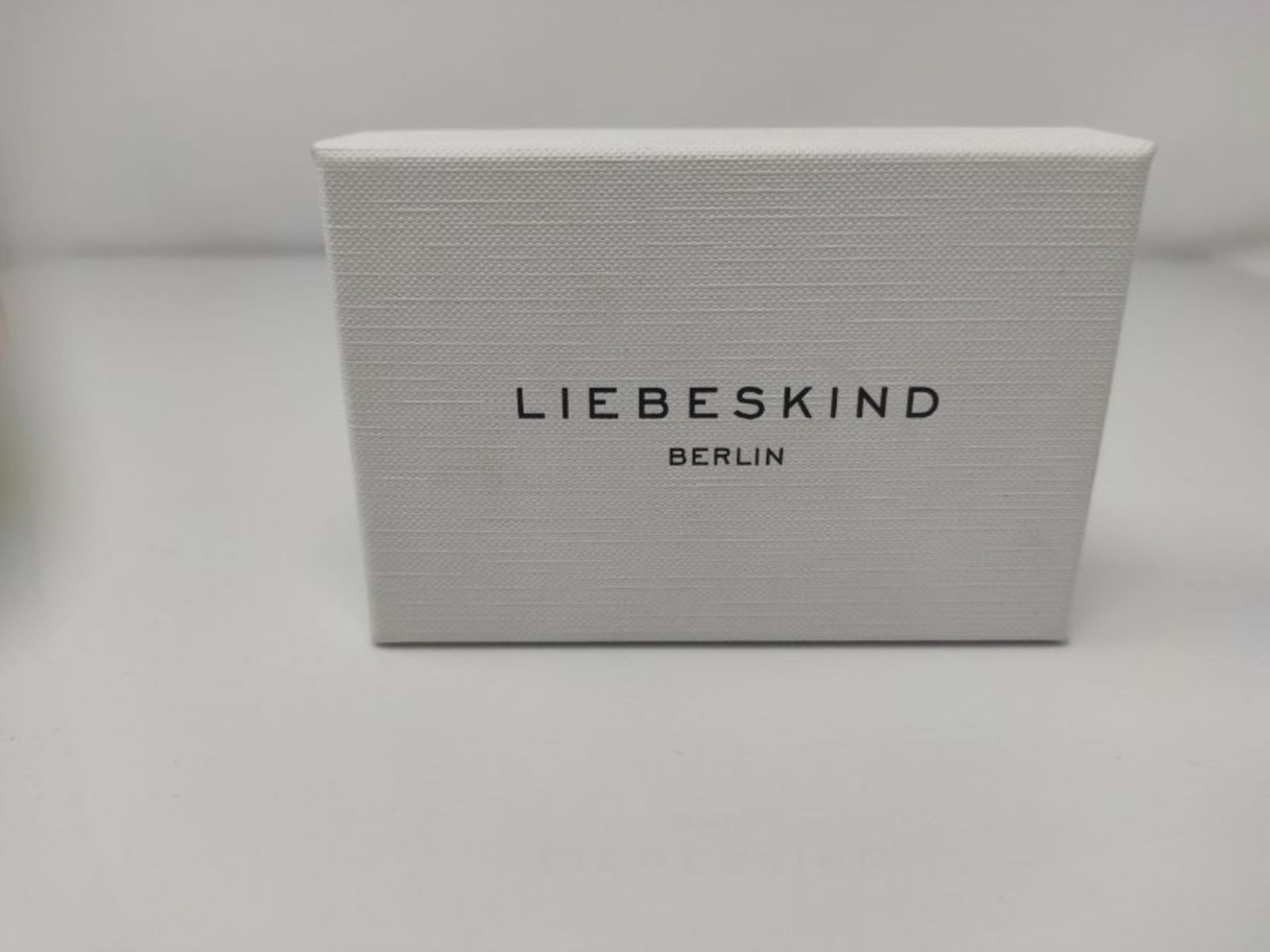 [CRACKED] Liebeskind Berlin Damen Armband Herz Edelstahl Silber 20 cm (schwarz), LJ-03 - Image 2 of 6