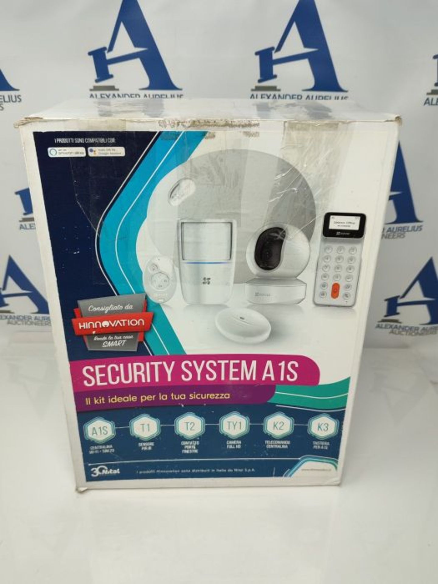 RRP £321.00 Hinnovation Kit Security A1S Composto da Videocamera da Interno Motorizzata TY1, Senso - Image 2 of 3