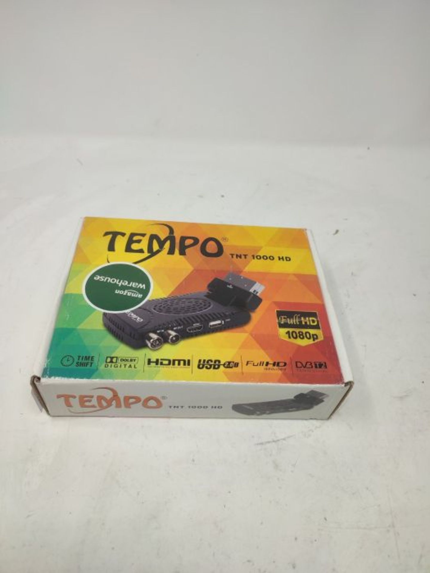 Leyf Tempo 1000 HD Ricevitore Digitale Terrestre /Full HD 1080p / DVBT-2 / Mini Scart