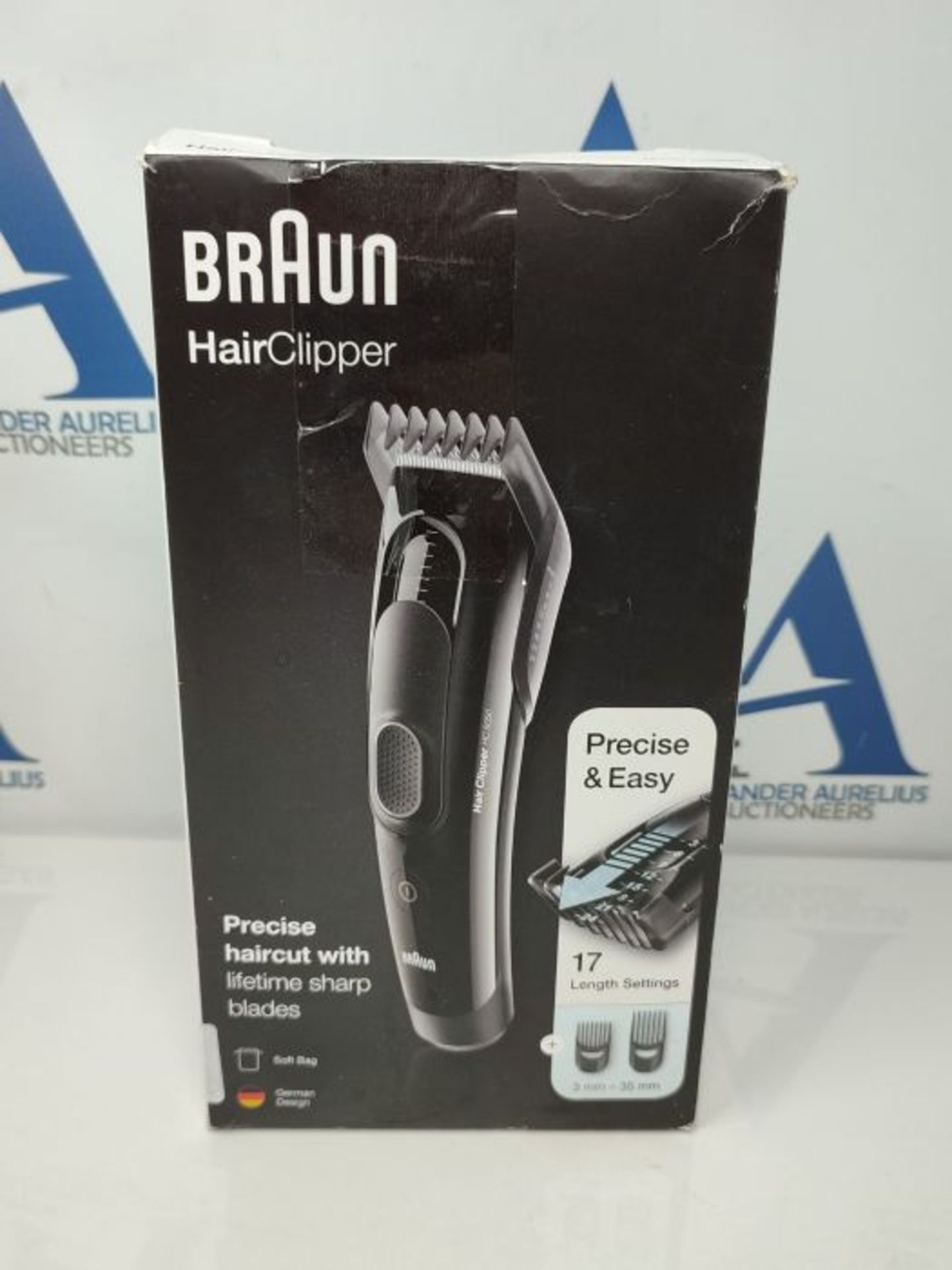 Braun HC5050 Hair Clipper Razor Electric Beard, with 17 Length Settings - Image 2 of 3
