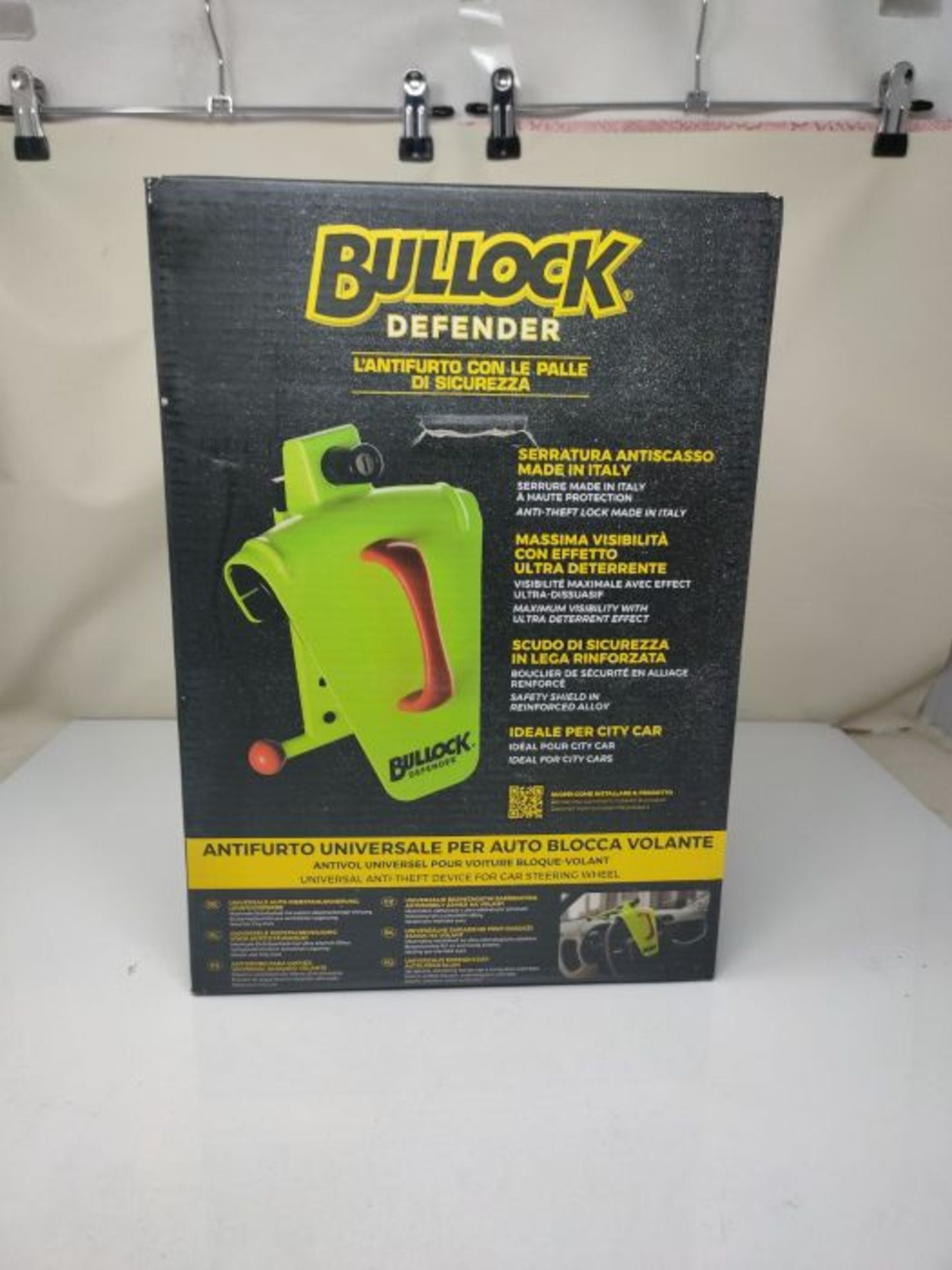 Bullock 146716, Defender, Antifurto Universale per Auto, Blocca Volante, con Scudo in - Image 2 of 3