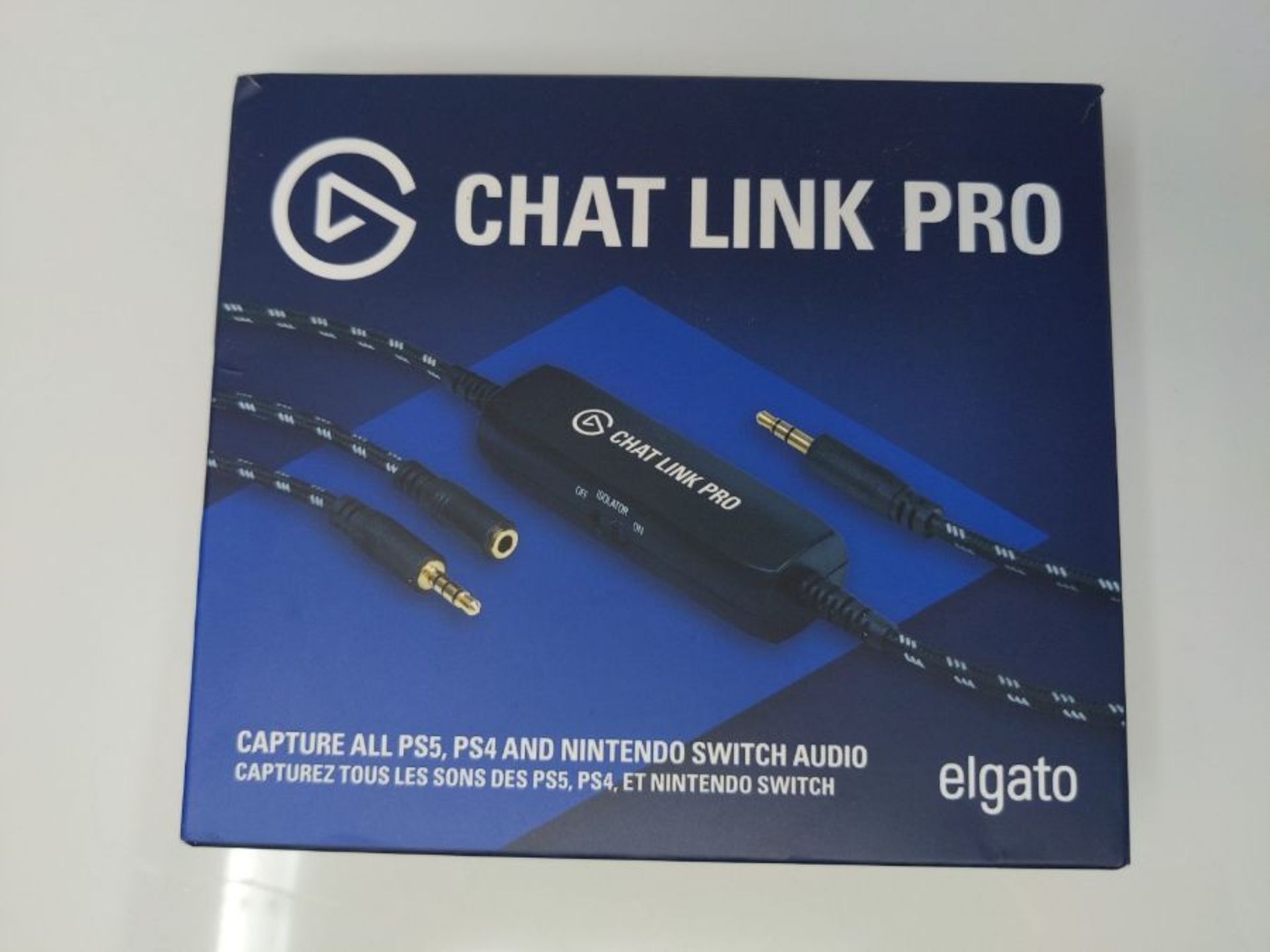 Elgato Chat Link Pro â¬  Adaptateur Audio, pour PS5, PS4, Nintendo Switch, Captur - Image 2 of 3