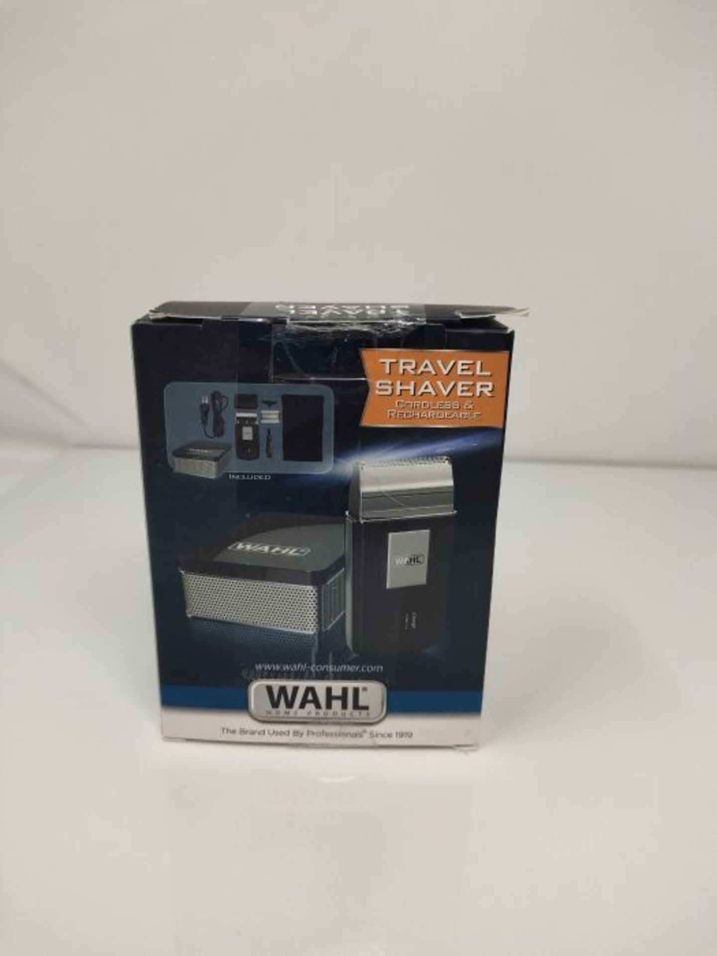 RRP £52.00 WAHL Travel Shaver (3615-1016), Black, Silver - Image 2 of 3