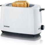 Severin Automatic toaster with 700 W of power 2286, white-black