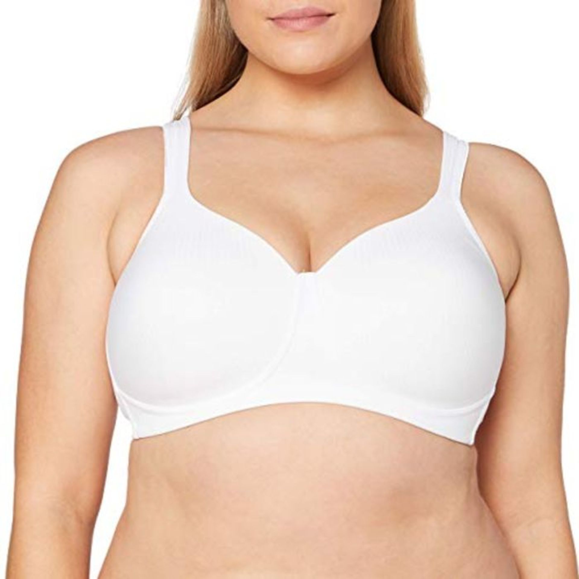 Triumph Women's contemporary Soft+Cotton P T-Shirt Bra, White, 48B