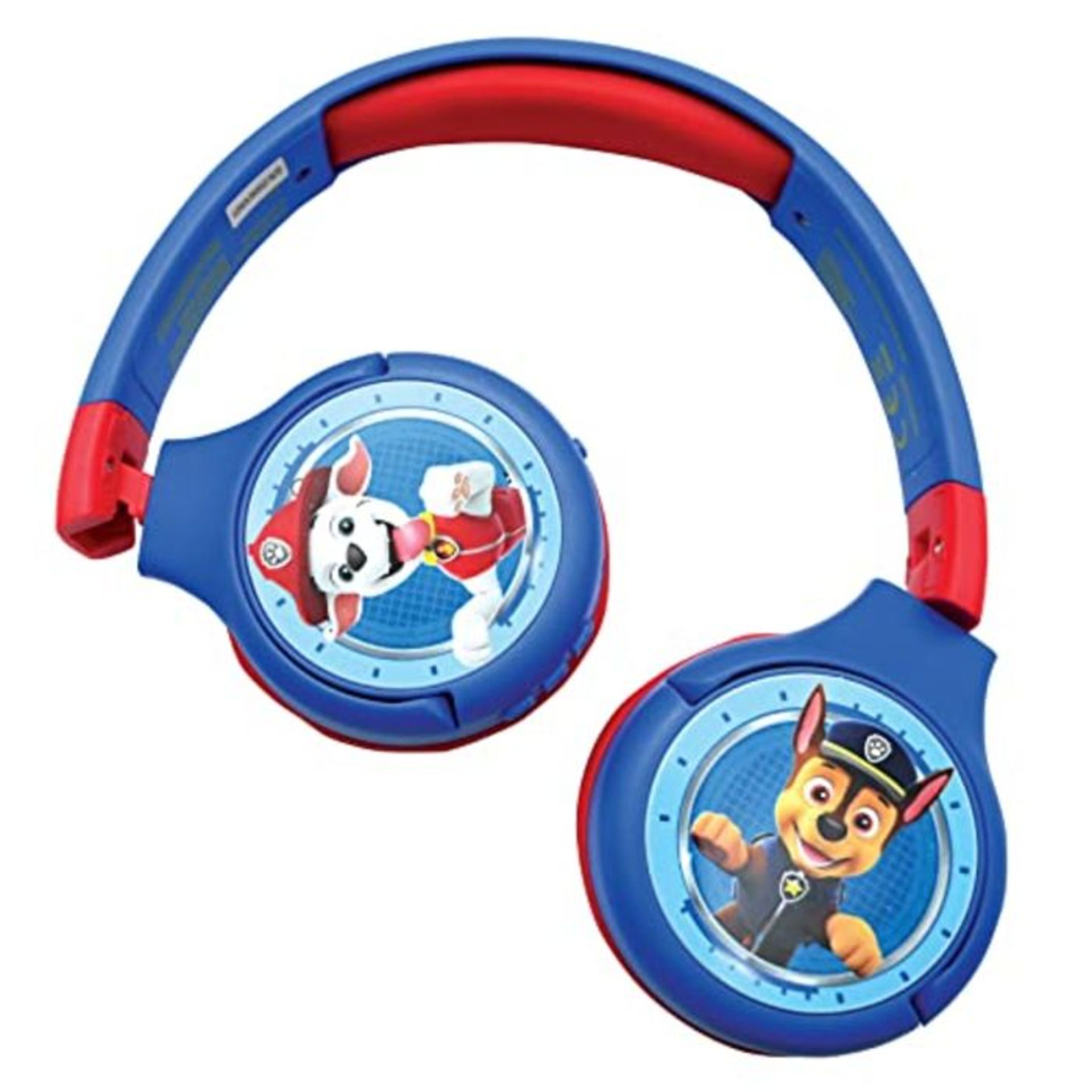 [CRACKED] LEXIBOOK HPBT010PA Paw Patrol 2-in-1 Bluetooth Headphones Stereo Wireless Wi