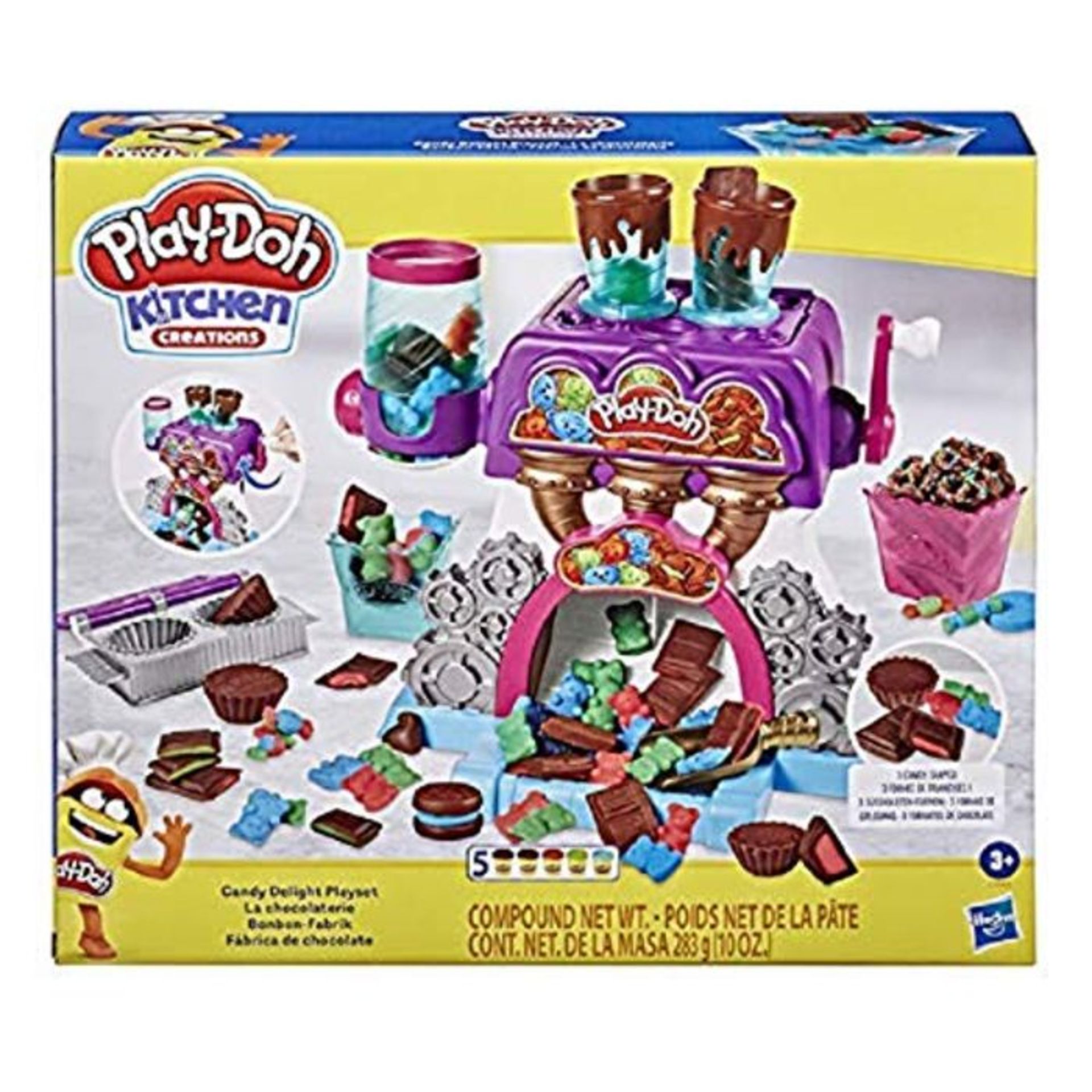 [INCOMPLETE] Play-Doh Kitchen Creations Candy Delight Playset for Kids 3 Years and Up