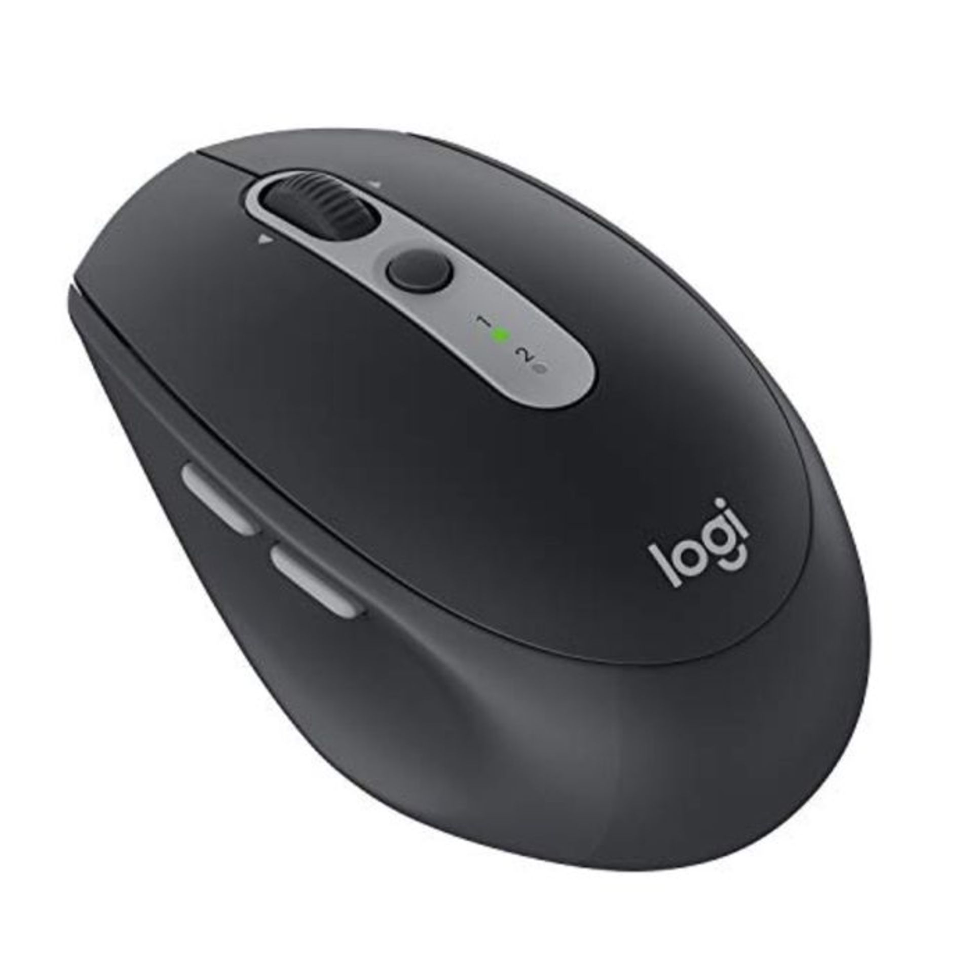 Logitech M590 Multi-Device Silent Wireless Mouse, Bluetooth, 2.4GHz USB Unifying Recei