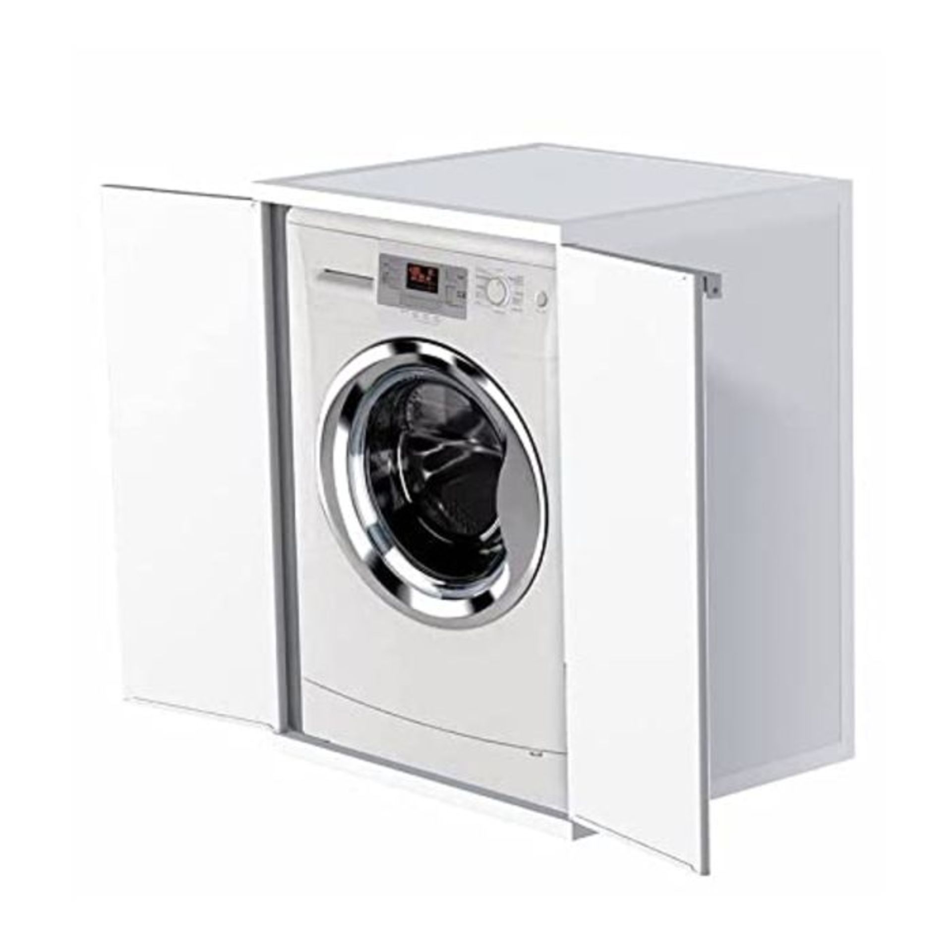 RRP £55.00 Mongardi 7827C98 Washing Machine Cover White