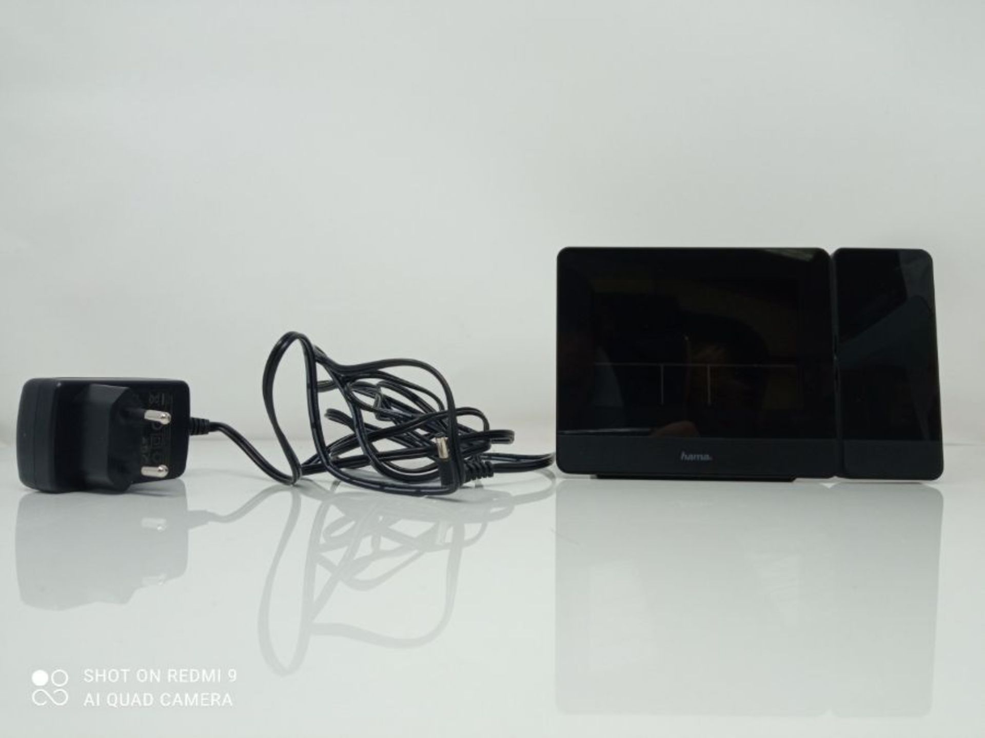 Hama Projektionswecker mit USB-Anschluss (Digitaler Funkwecker mit Touch-Screen, Wecke - Image 3 of 3