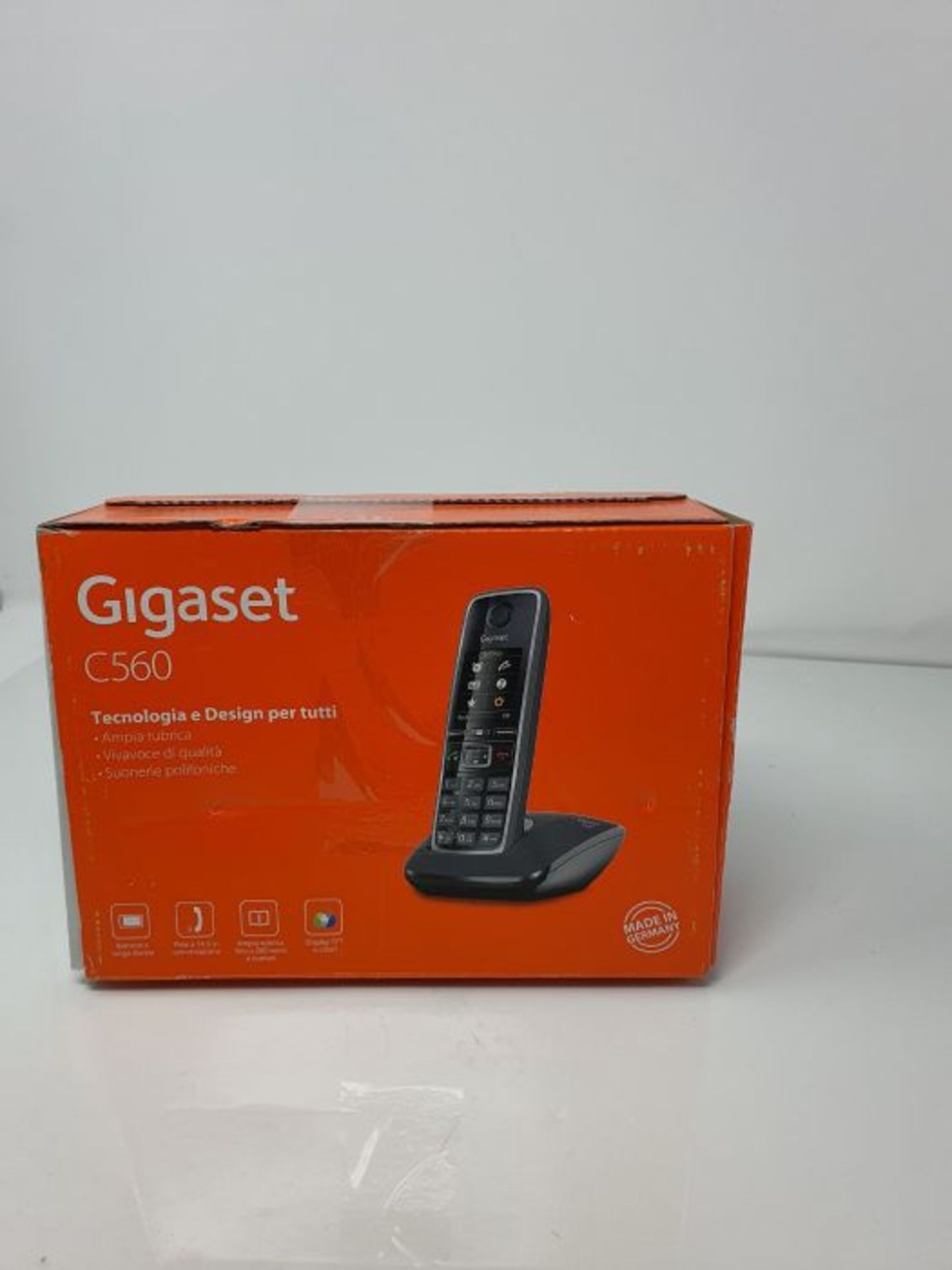 Gigaset C560 Telefono Cordless, Trasferimento di Chiamata, Suonerie e Rubrica Personal