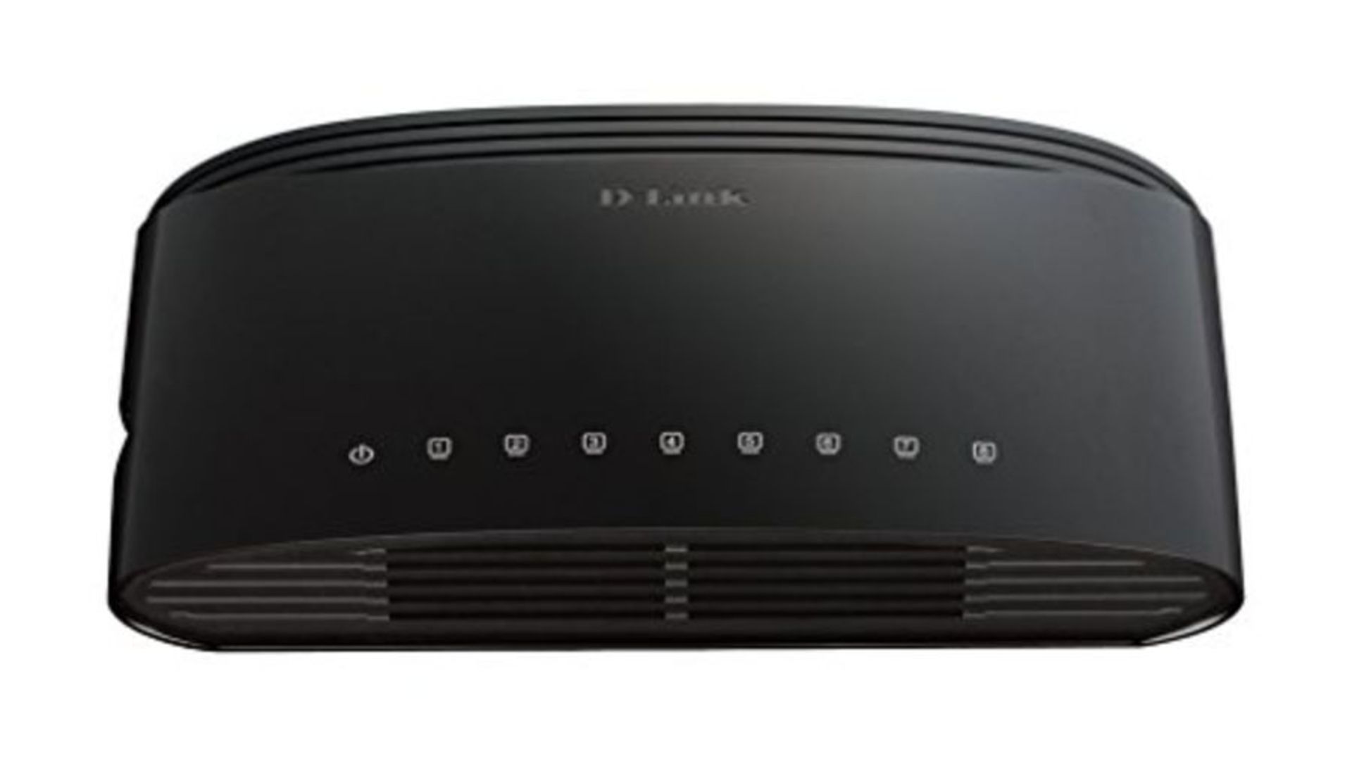 D-Link DES-1008D 8-Port Fast Ethernet Unmanaged Desktop Switch, Hub, Internet Splitter