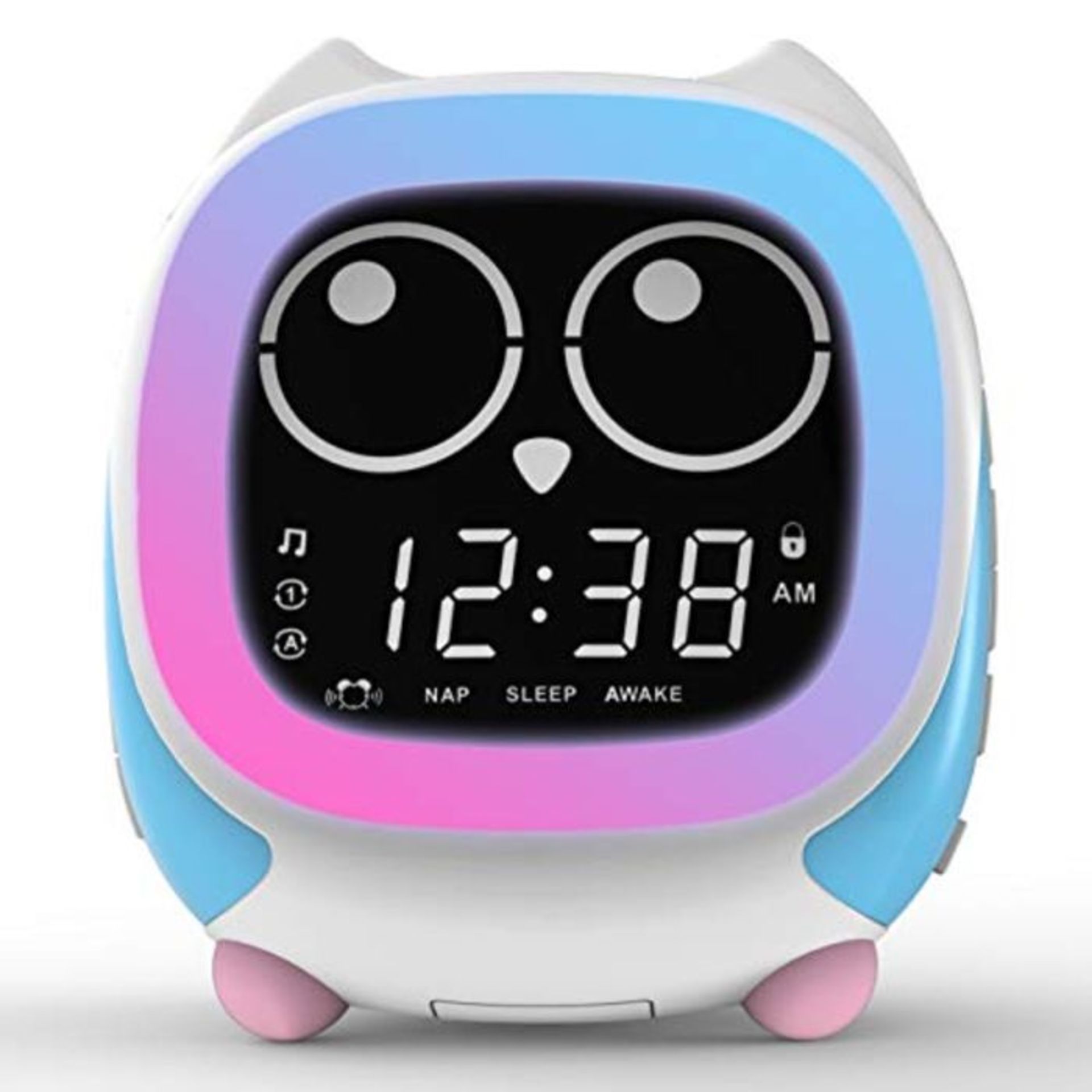 iTOMA Addo Children's Alarm Clock Light Alarm Clock Sunrise / Sunset Simulation Bedsid