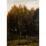 Joseph Van Luppen (1834-1891): 'Villenhof prs de BrŸhl', oil on panel, dated 1875