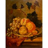 European schoool: A 17th C. style still life, oil on panel, 19th/20th C.