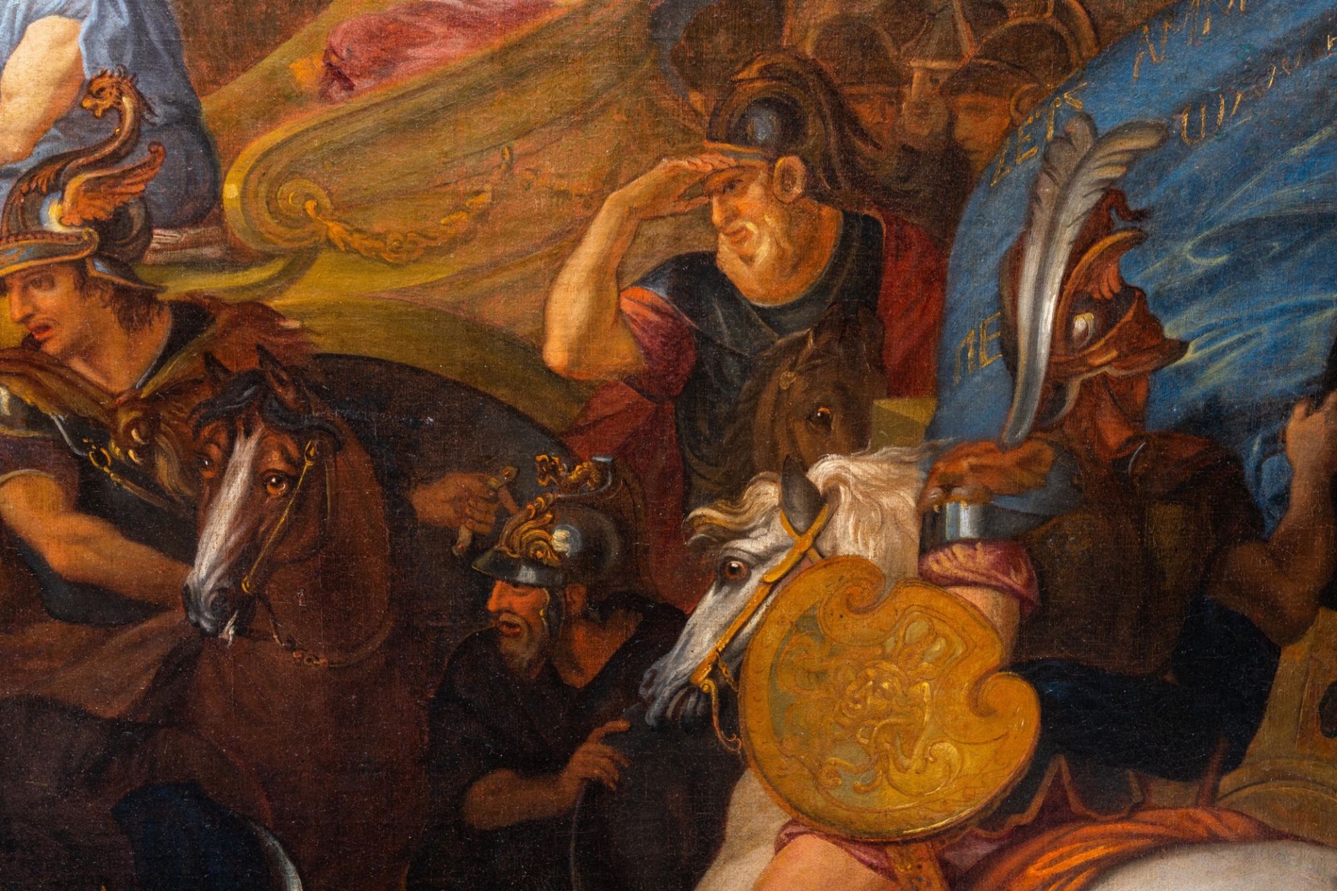 French school, workshop of Charles le Brun (1619-1690): Alexander and Poros in the Battle of Hydaspe - Image 15 of 24