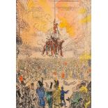 James Ensor (1860-1949, after): Hop-Frog's Revenge, heightened print, [1898]