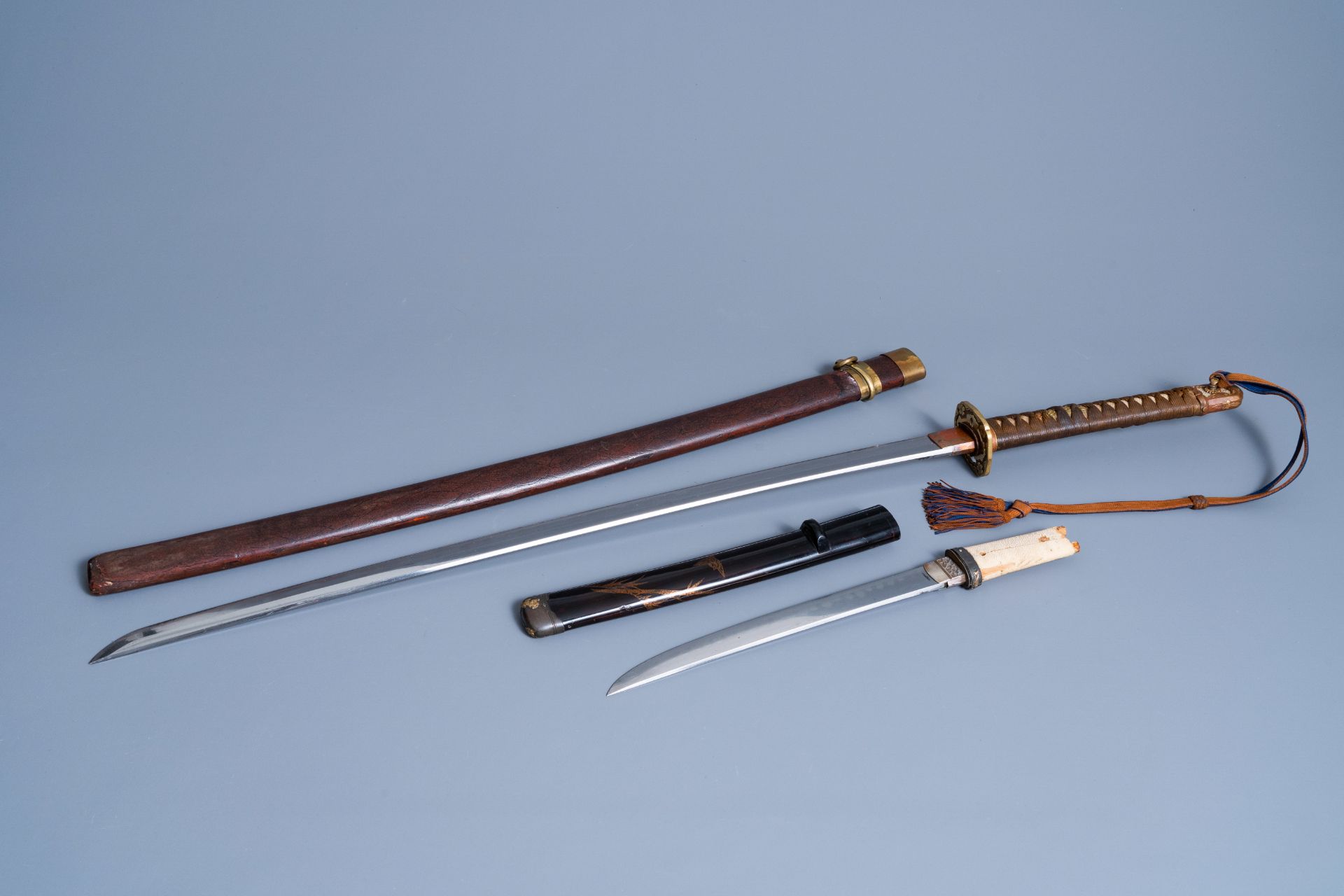 Two Japanese katana, Meiji, 19th C. - Image 2 of 6