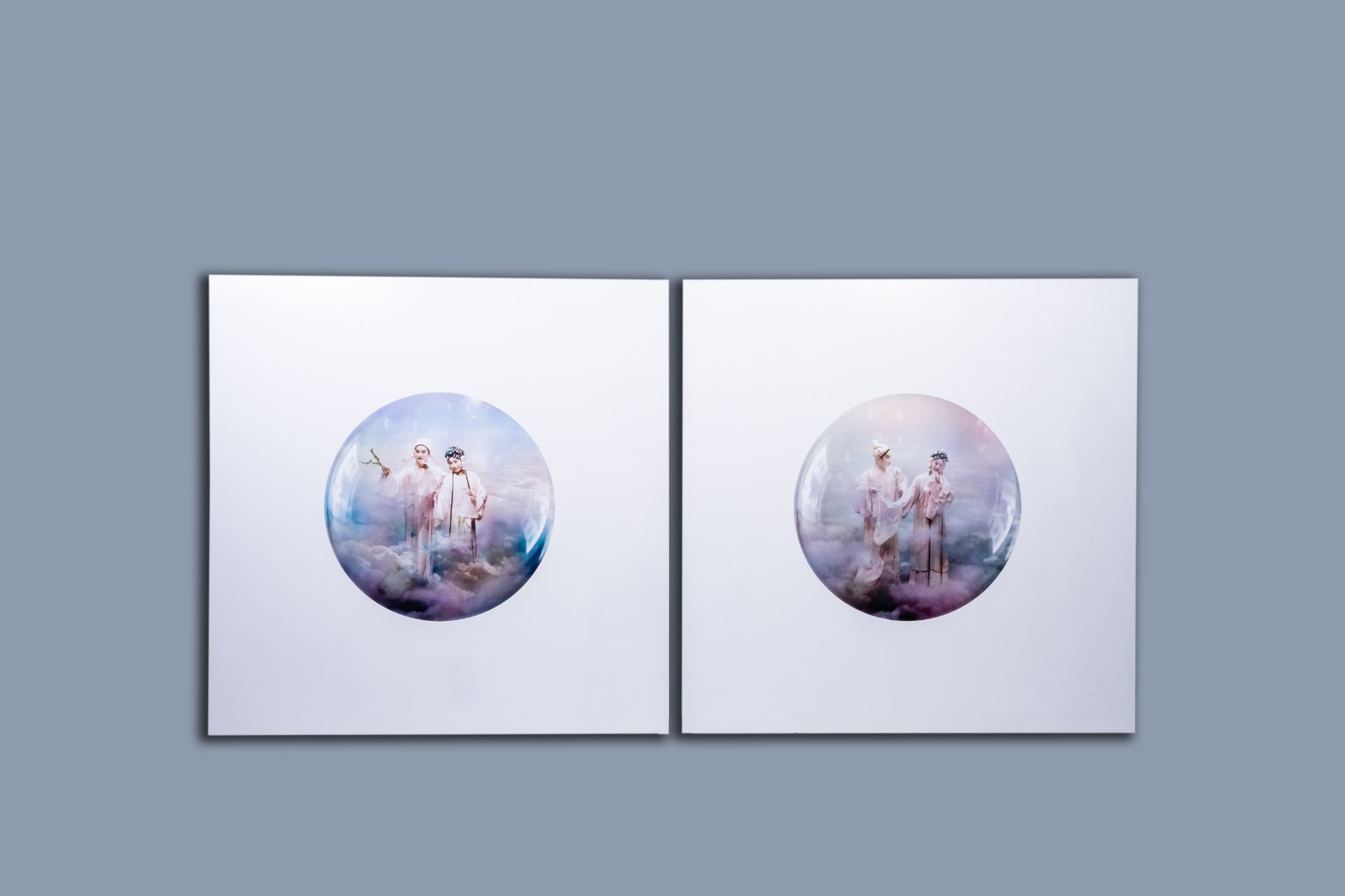 Liu Ren (1980): Two works from the series 'Sleepwalker', chromogenic or C prints, dated 2007