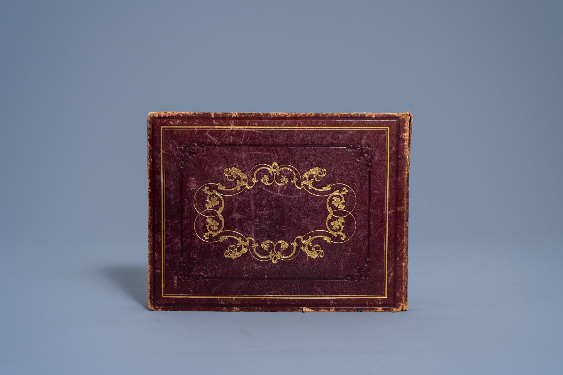 An album amicorum with monogram F.G. with various drawings, etchings and engravings, dated 1842 - Bild 3 aus 15