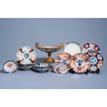 A varied collection of Japanese Imari and Kutani plates and bowls, Edo/Meiji, 18th/20th C.