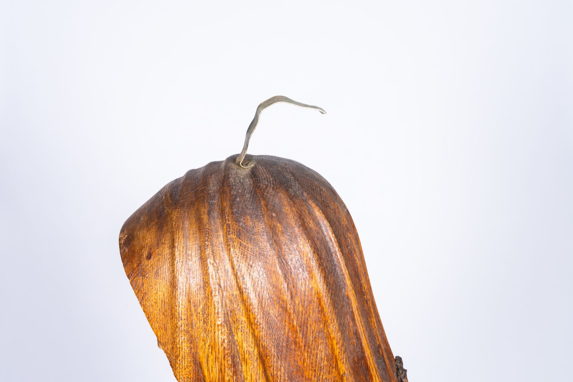 Belgian school, monogrammed D.B or C.B.: The Immaculate Heart of Mary, oak wood, dated 1906 - Image 9 of 13